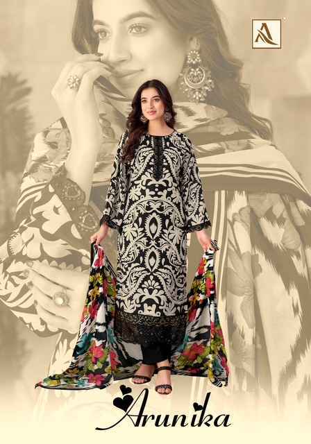 Alok Arunika Cambric Cotton Salwar Kameez Wholesale Price ( 6 Pcs Catalog )