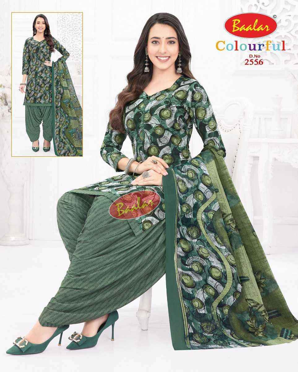 Baalar Colourful Vol 25 Wholesale Patiyala Design Cotton Dress Material ( 36 pcs Catalogue )