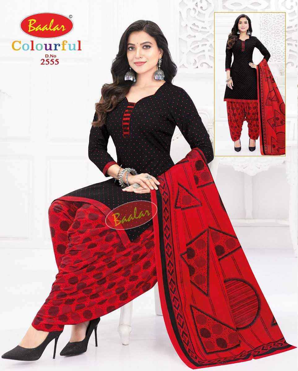 Baalar Colourful Vol 25 Wholesale Patiyala Design Cotton Dress Material ( 36 pcs Catalogue )