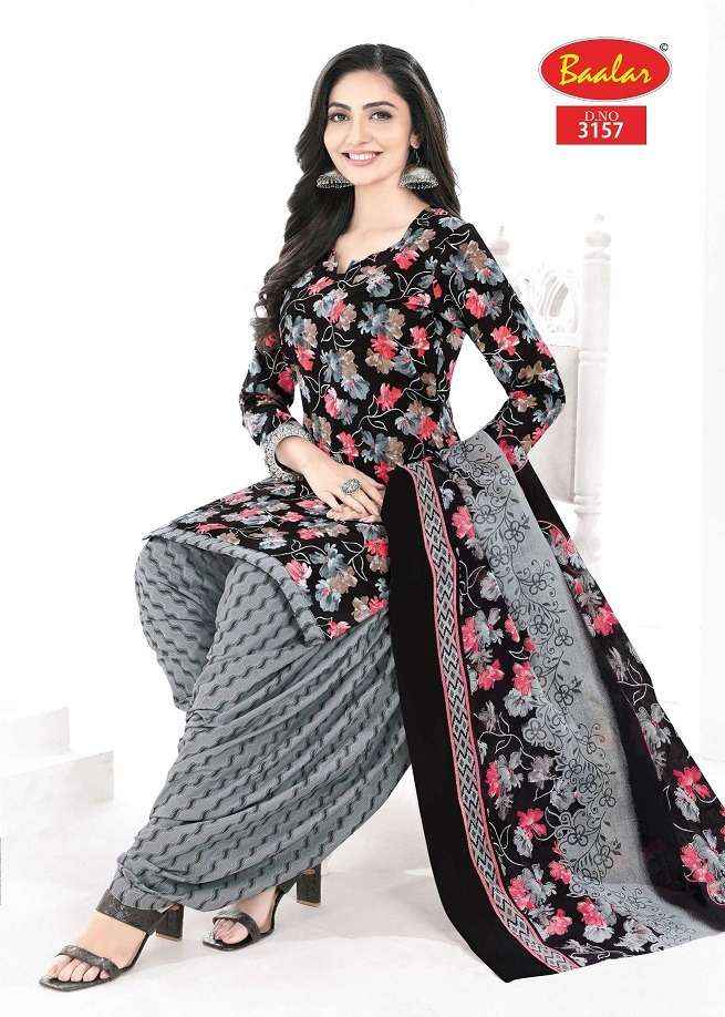 Baalar Cotton Zaara Patiyala Vol 31 Wholesale Pure Cotton Dress Material ( 18 Pcs Catalogue )