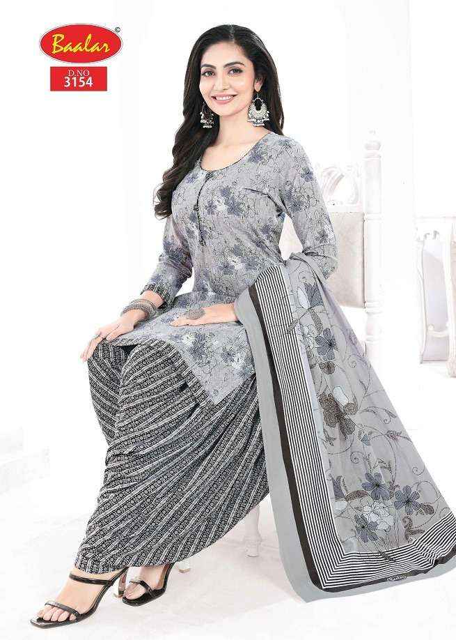 Baalar Cotton Zaara Patiyala Vol 31 Wholesale Pure Cotton Dress Material ( 18 Pcs Catalogue )
