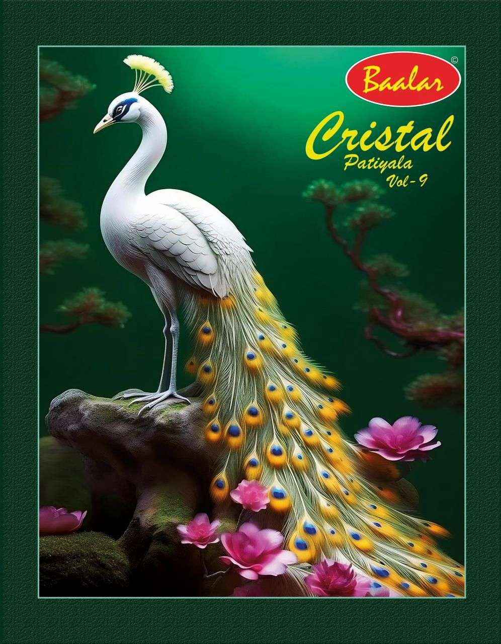 BAALAR CRISTAL PATIYALA VOL 9 COTTON PRINTED SALWAR KAMEEZ WHOLESALE PRICE ( 15 PCS CATALOG )