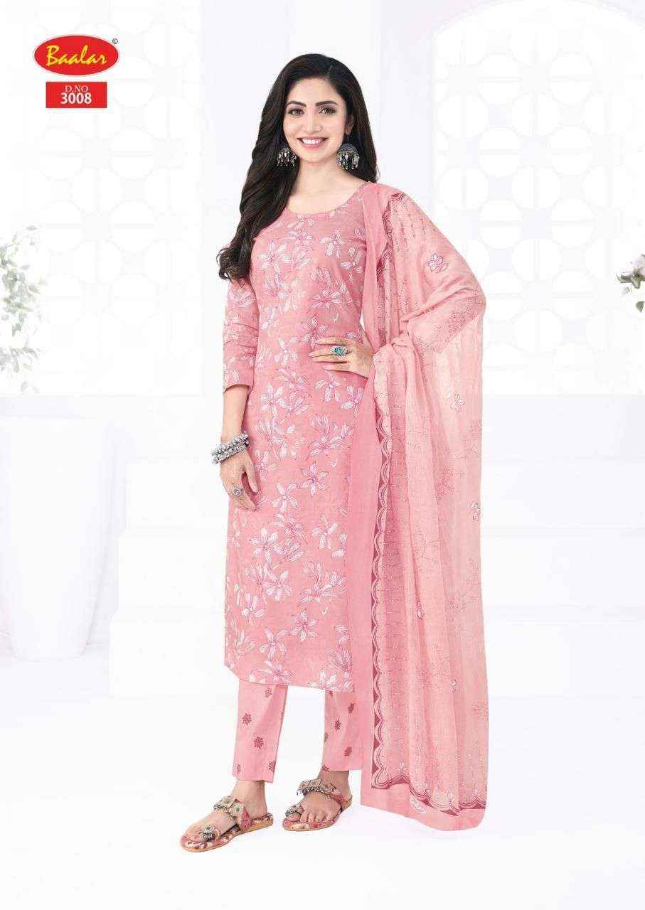 BAALAR KASHMIR COTTON VOL 3 WHOLESALE LAWN COTTON DIGITAL PRINT SUIT ( 12 PCS CATALOGUE )