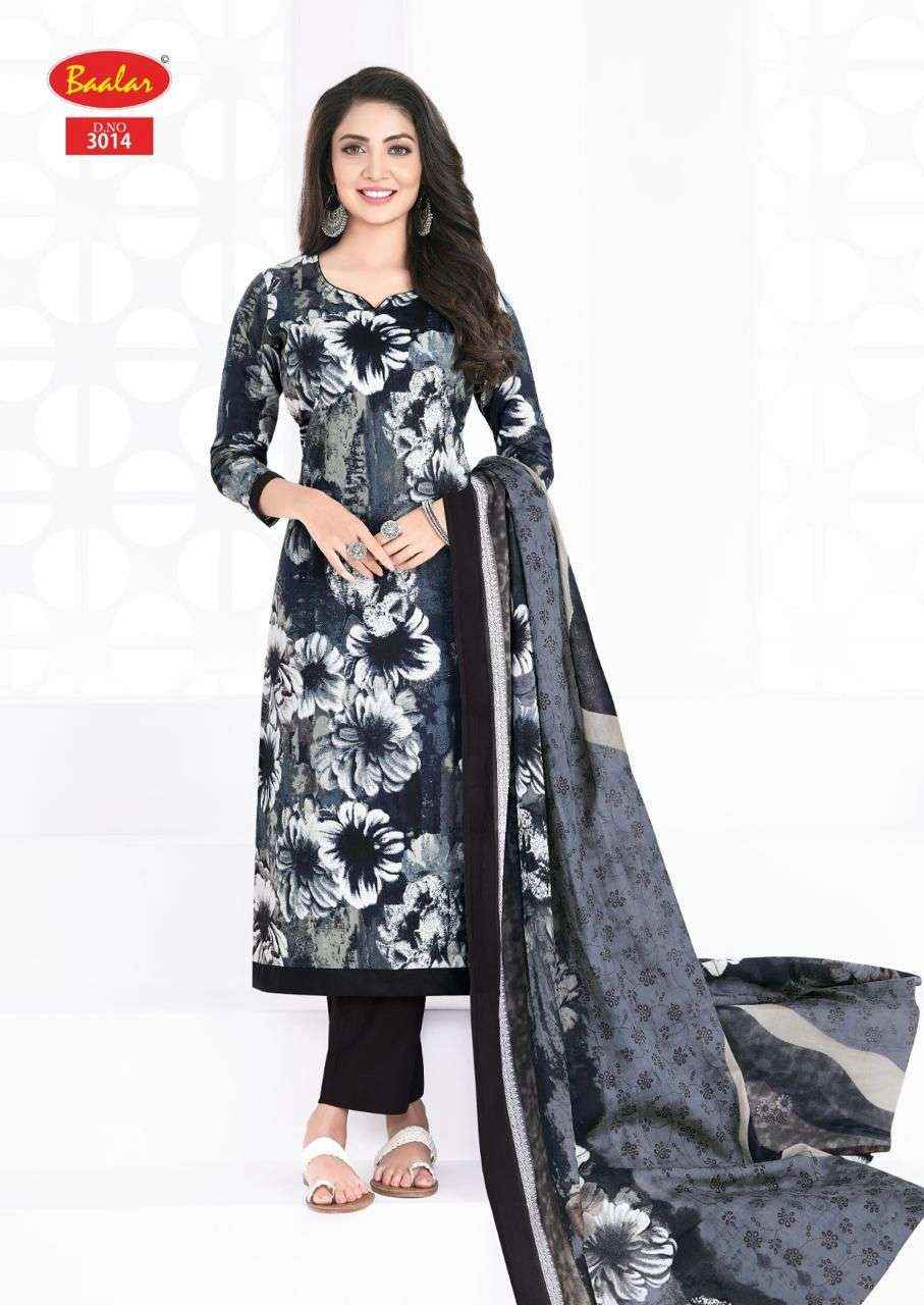 BAALAR KASHMIR COTTON VOL 3 WHOLESALE LAWN COTTON DIGITAL PRINT SUIT ( 12 PCS CATALOGUE )