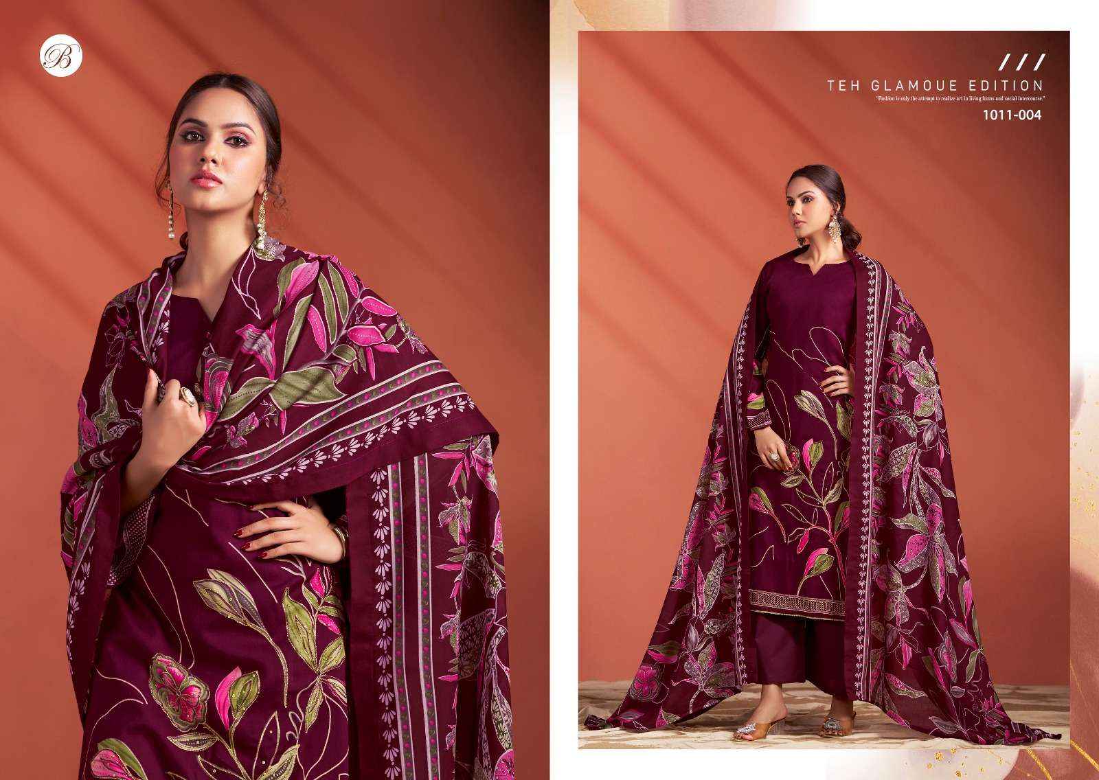 Belliza Samaira Vol 2 Unstitch Fancy Ladies Suit Salwar Kameez Wholesale Price ( 6 Pcs Catalog )