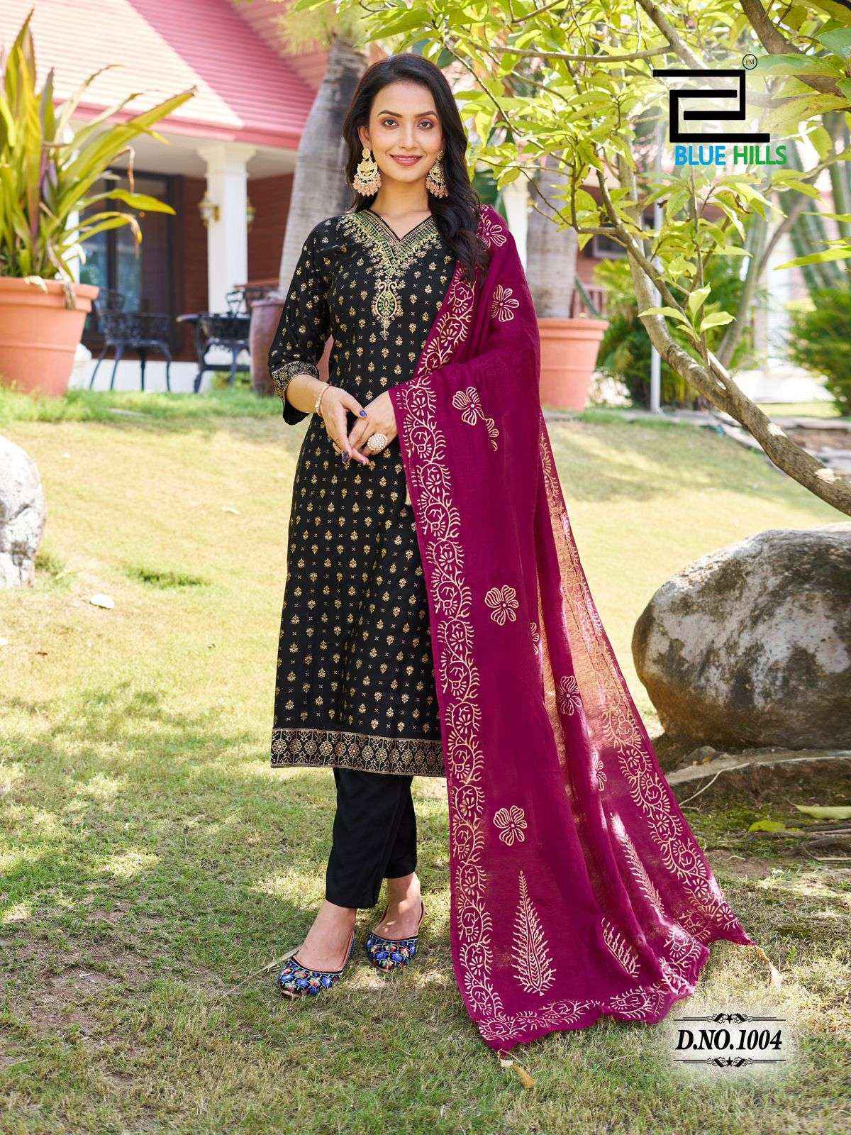 Blue Hills Lakshmi Rayon Kurti Combo 8 pcs Catalogue