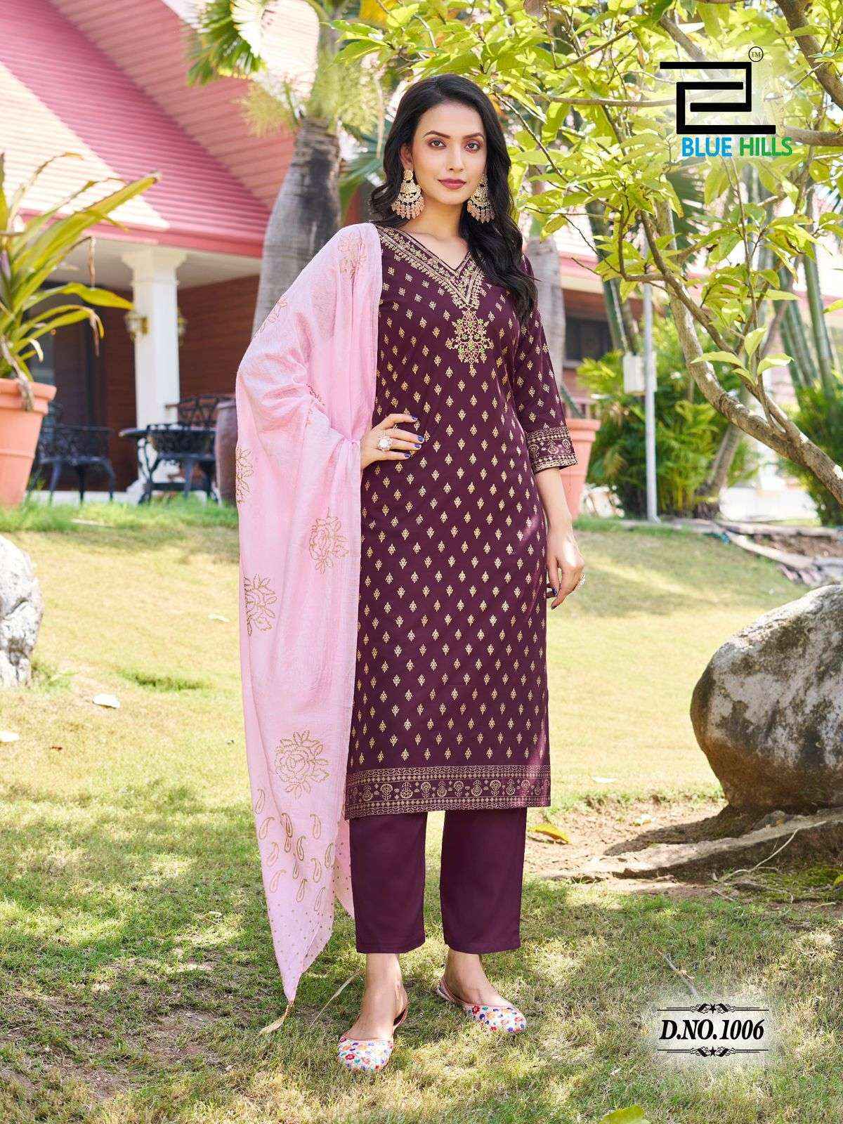 Blue Hills Lakshmi Rayon Kurti Combo 8 pcs Catalogue