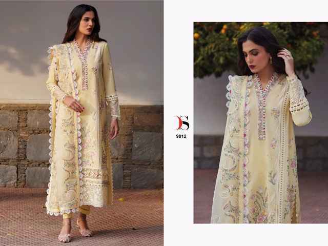 Deepsy Elan Lawn Vol 25 Cotton Salwar Kameez Wholesale Price ( 6 Pcs Catalog )