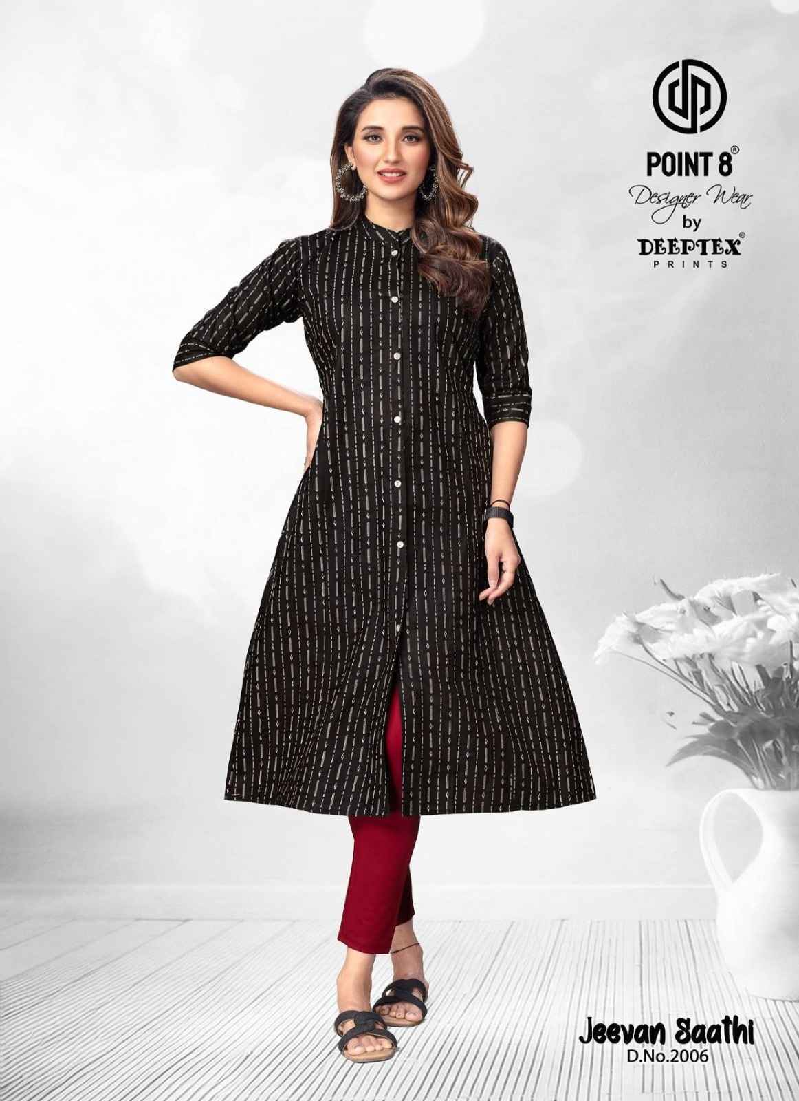 Deeptex Jeevan Saathi Vol 2 Wholesale Cotton Kurti ( 10 pcs Catalogue )