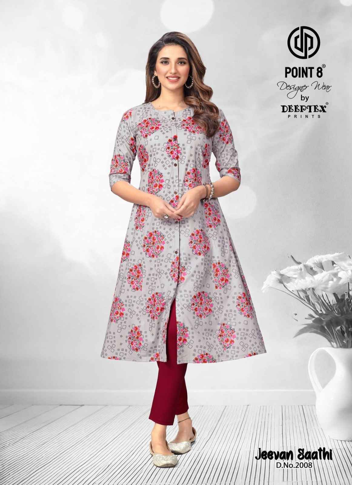 Deeptex Jeevan Saathi Vol 2 Wholesale Cotton Kurti ( 10 pcs Catalogue )