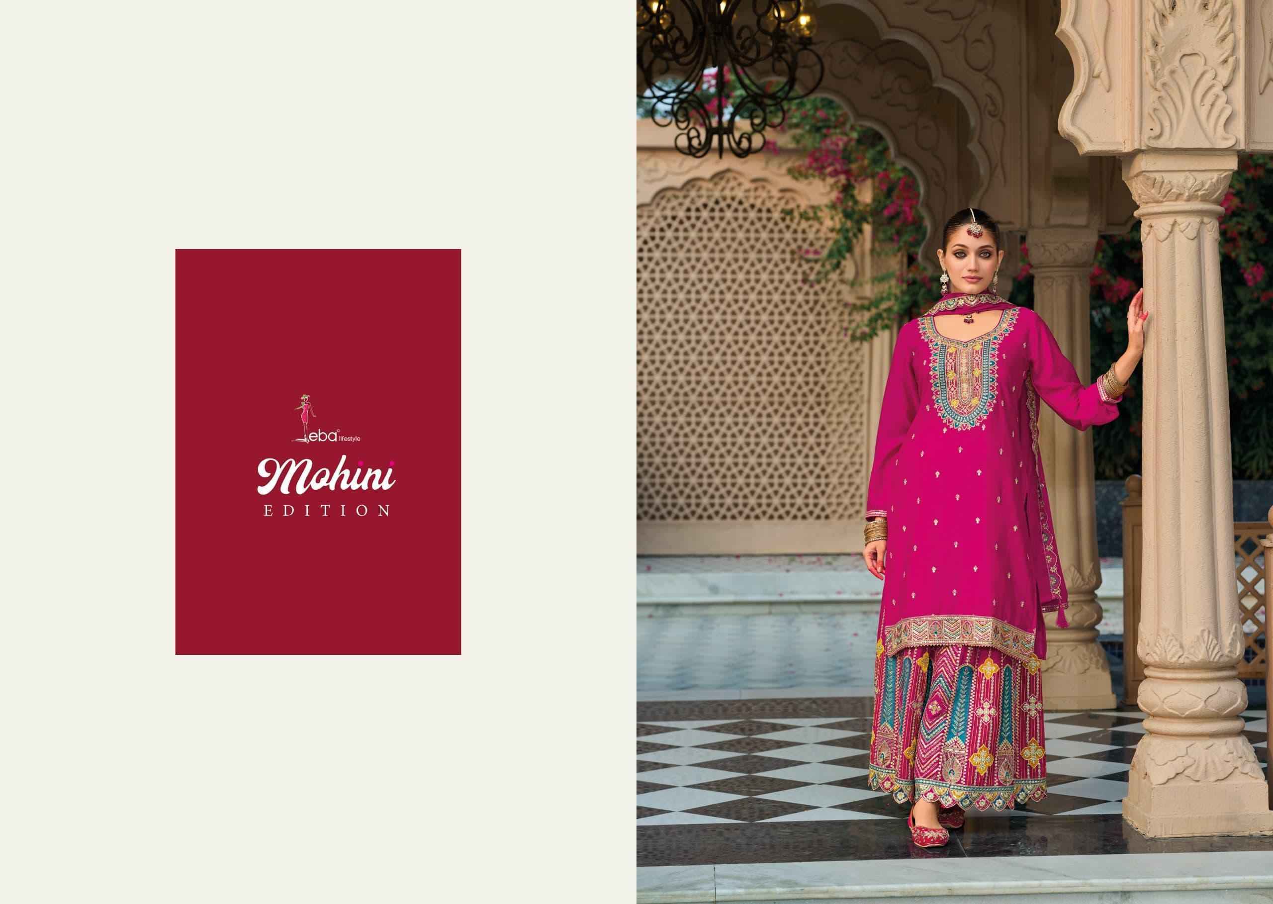 Eba Lifestyle Mohini Readymade Chinon Suit Salwar Kameez Wholesale Price ( 4 Pcs Catalog )