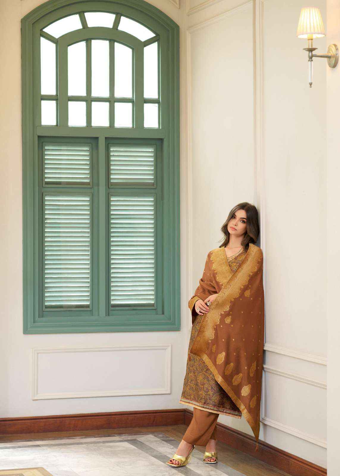 Ganga Fashion Evania 2478 New Colors Designer Jacquard Silk Suit Salwar Kameez Wholesale Price ( 4 Pcs Catalog )