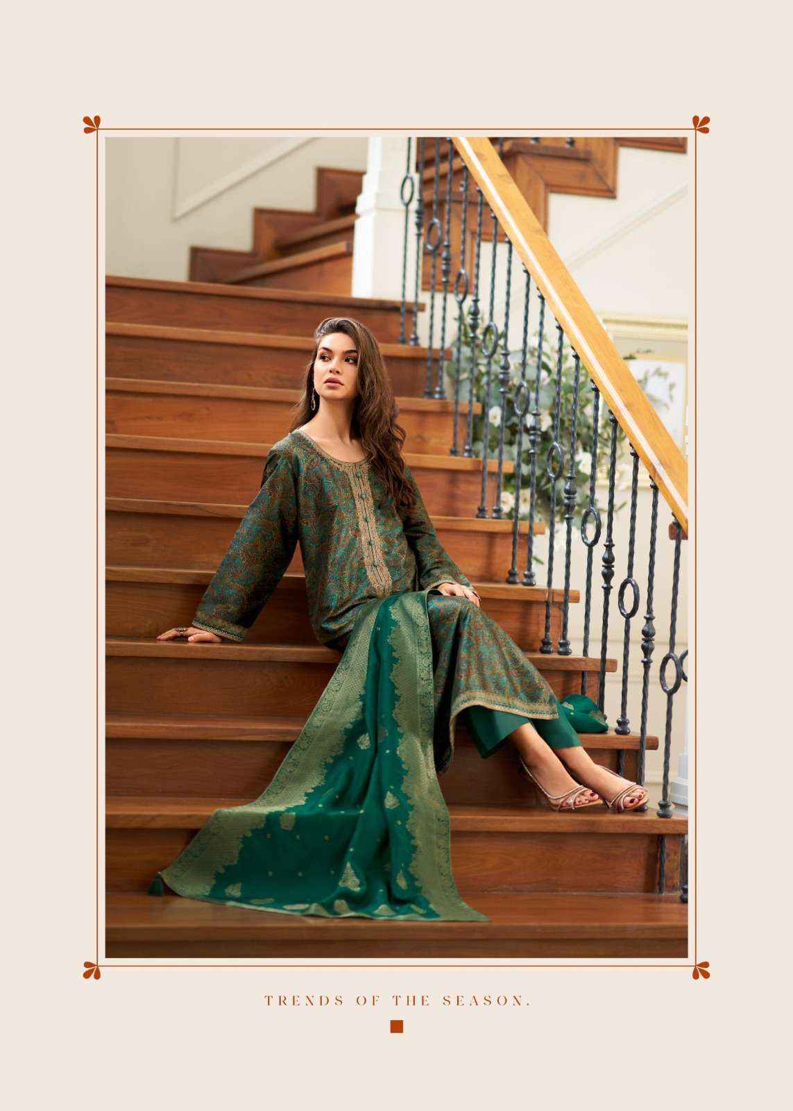 Ganga Fashion Evania 2478 New Colors Designer Jacquard Silk Suit Salwar Kameez Wholesale Price ( 4 Pcs Catalog )