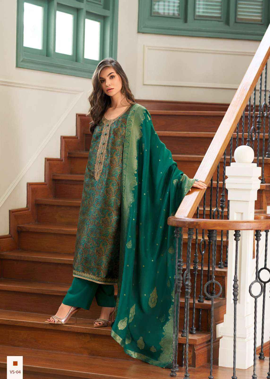 Ganga Fashion Evania 2478 New Colors Designer Jacquard Silk Suit Salwar Kameez Wholesale Price ( 4 Pcs Catalog )