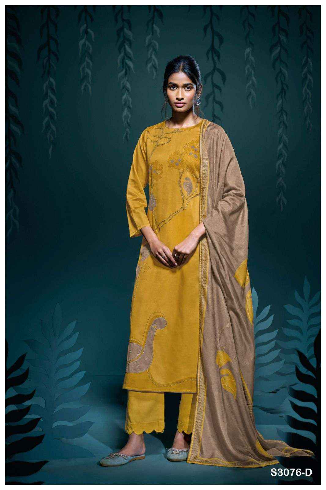 Ganga Fashion Kumud 3076 Exclusive Cotton Ladies Suit Salwar Kameez Wholesale price ( 4 Pcs Catalog )