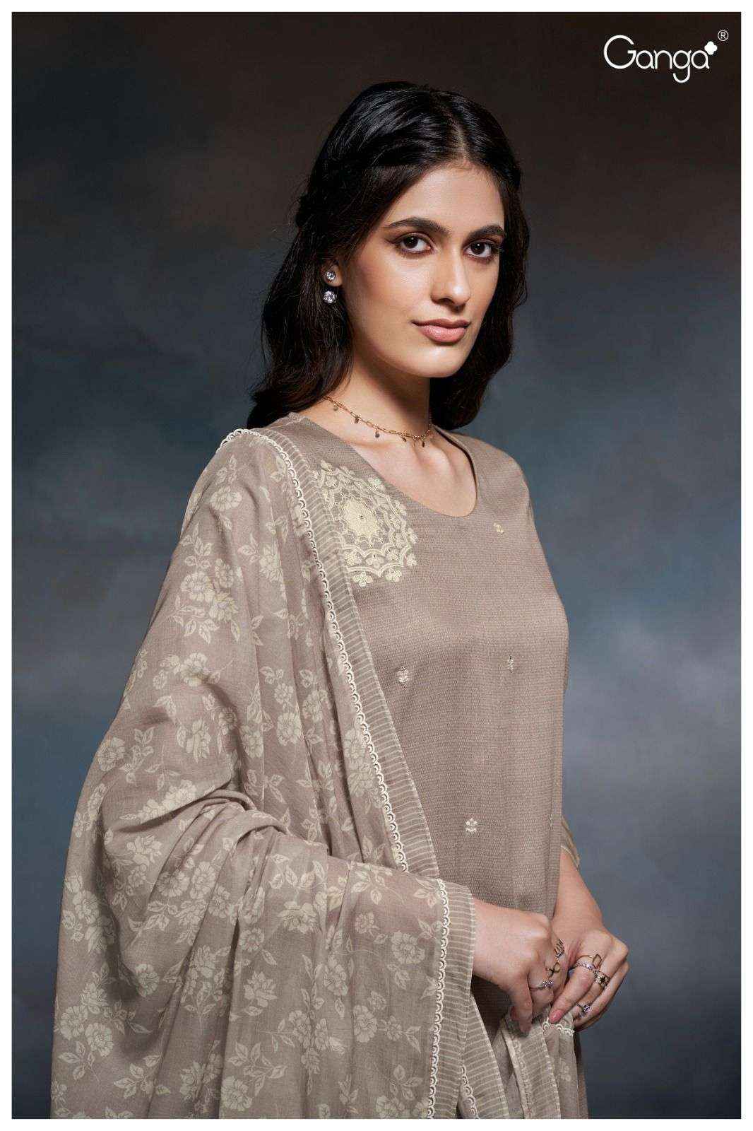 Ganga Fashion Maren 2763 Fancy Cotton Premium Design Suit Salwar Kameez Wholesale Price ( 4 Pcs Catalog )