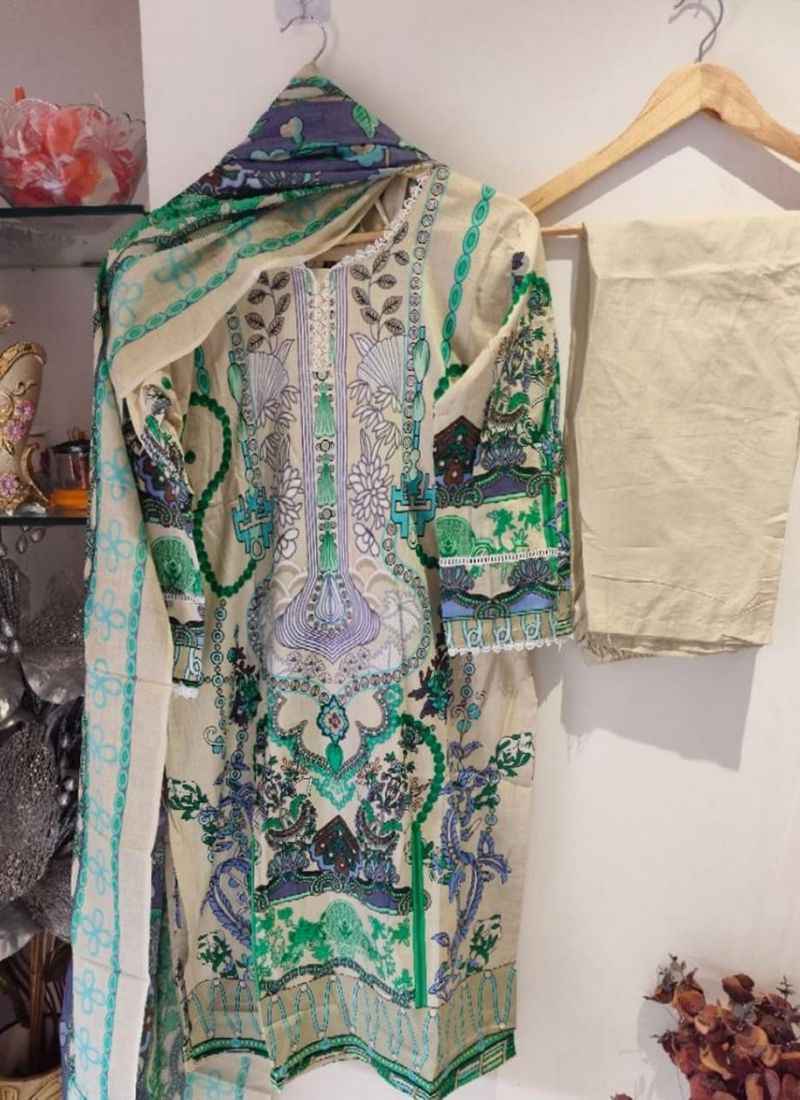 Hala Azure Vol 1 Readymade Lawn Cotton Pakistani Suit Wholesale Price ( 6 Pcs Catalog )