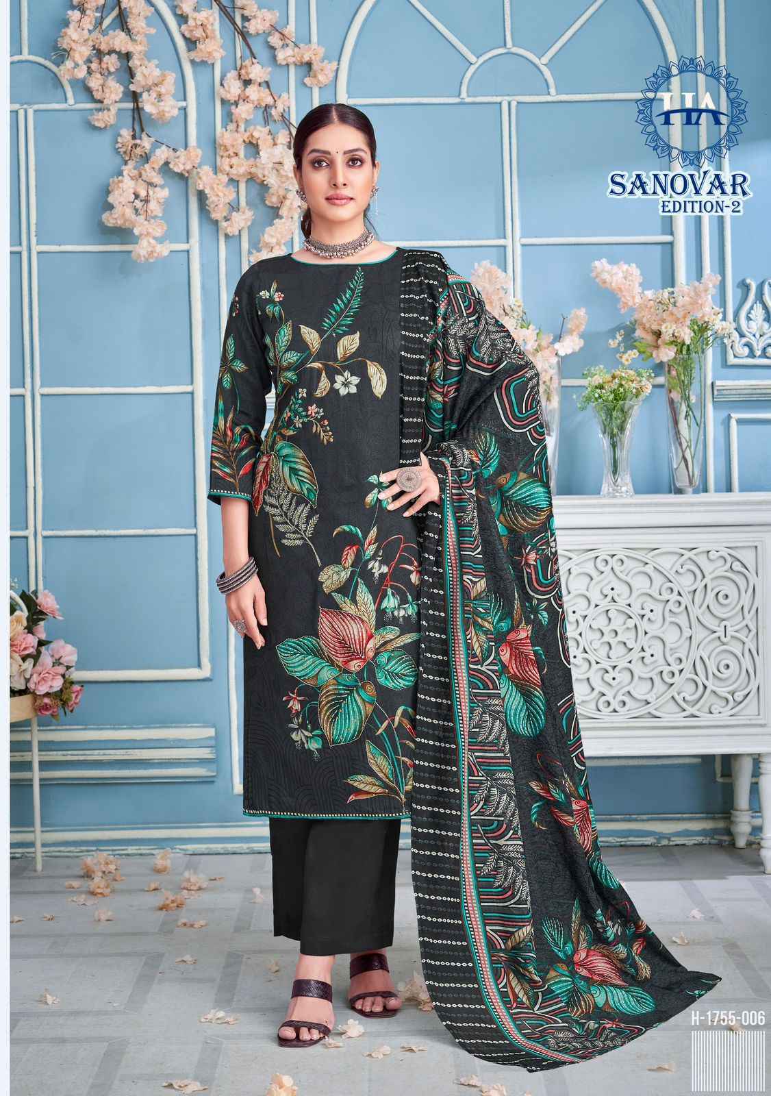 Harshit Fashion Sanovar Edition 2 Wholesale Zam Cotton Salwar Suits ( 6 pcs Catalogue )