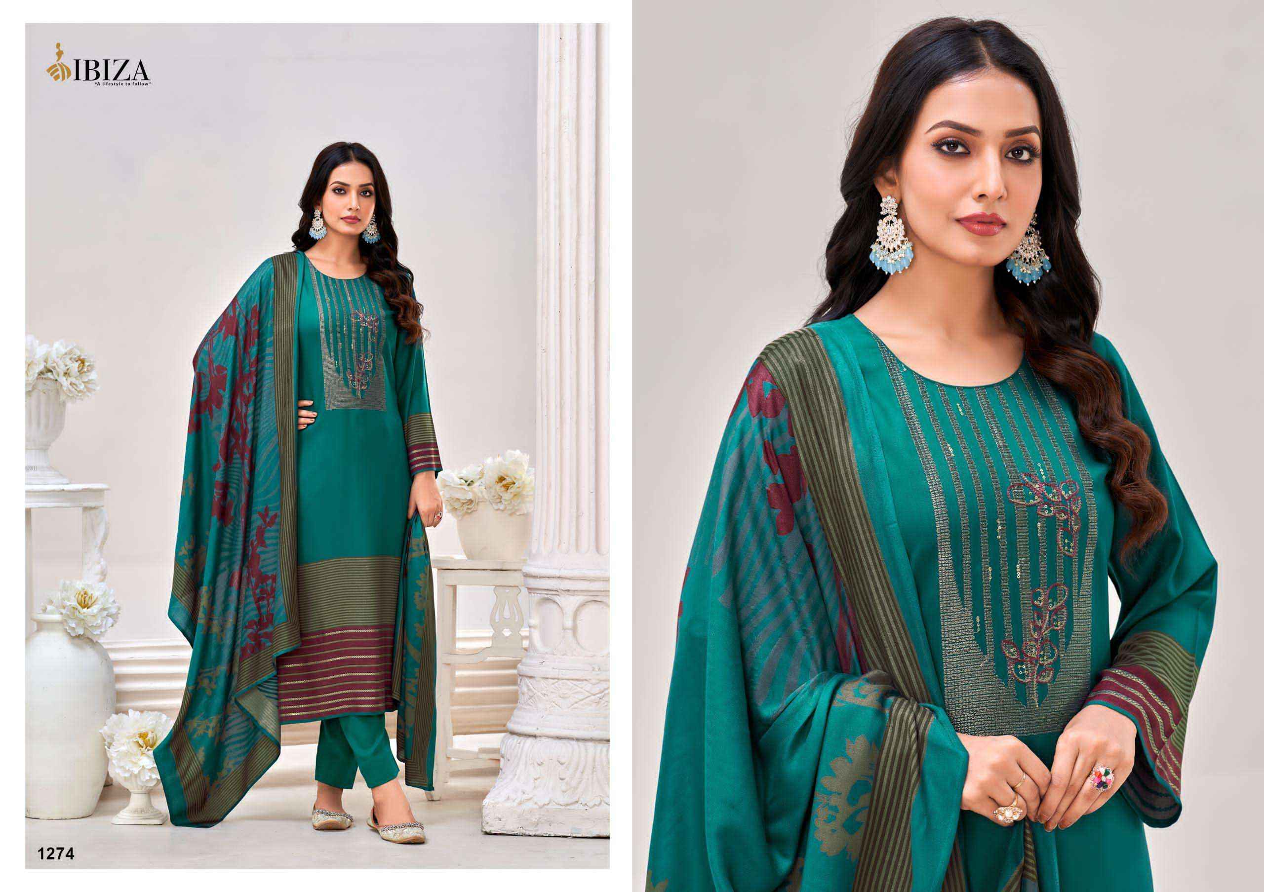 Ibiza Ek Nazar Viscouse Salwar Kameez Wholesale Price ( 4 Pcs Catalog )