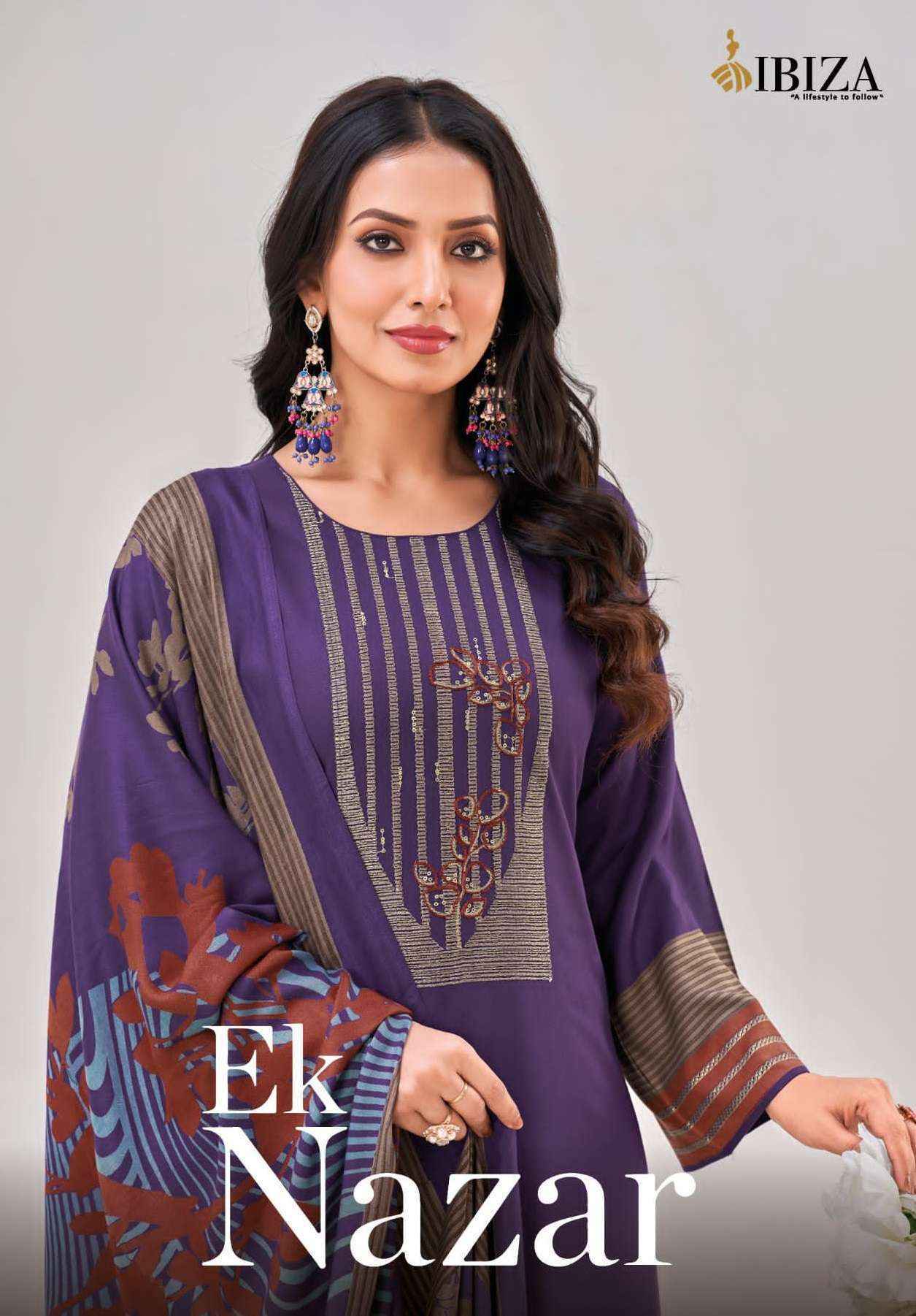 Ibiza Ek Nazar Viscouse Salwar Kameez Wholesale Price ( 4 Pcs Catalog )