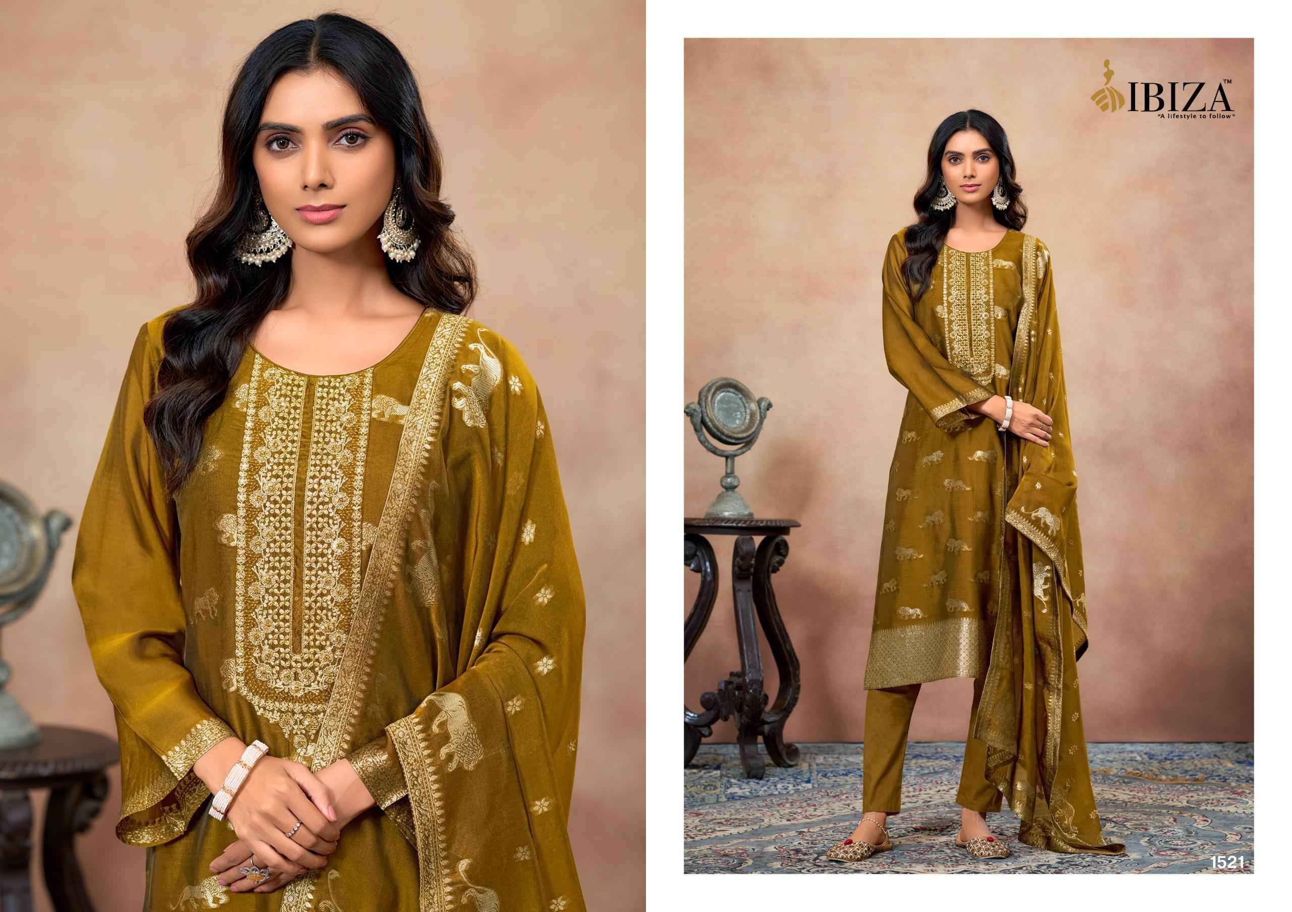 Ibiza Gehna Partywear Style Banglory Silk Suit Salwar Kameez Wholesale Price ( 4 Pcs Catalog )