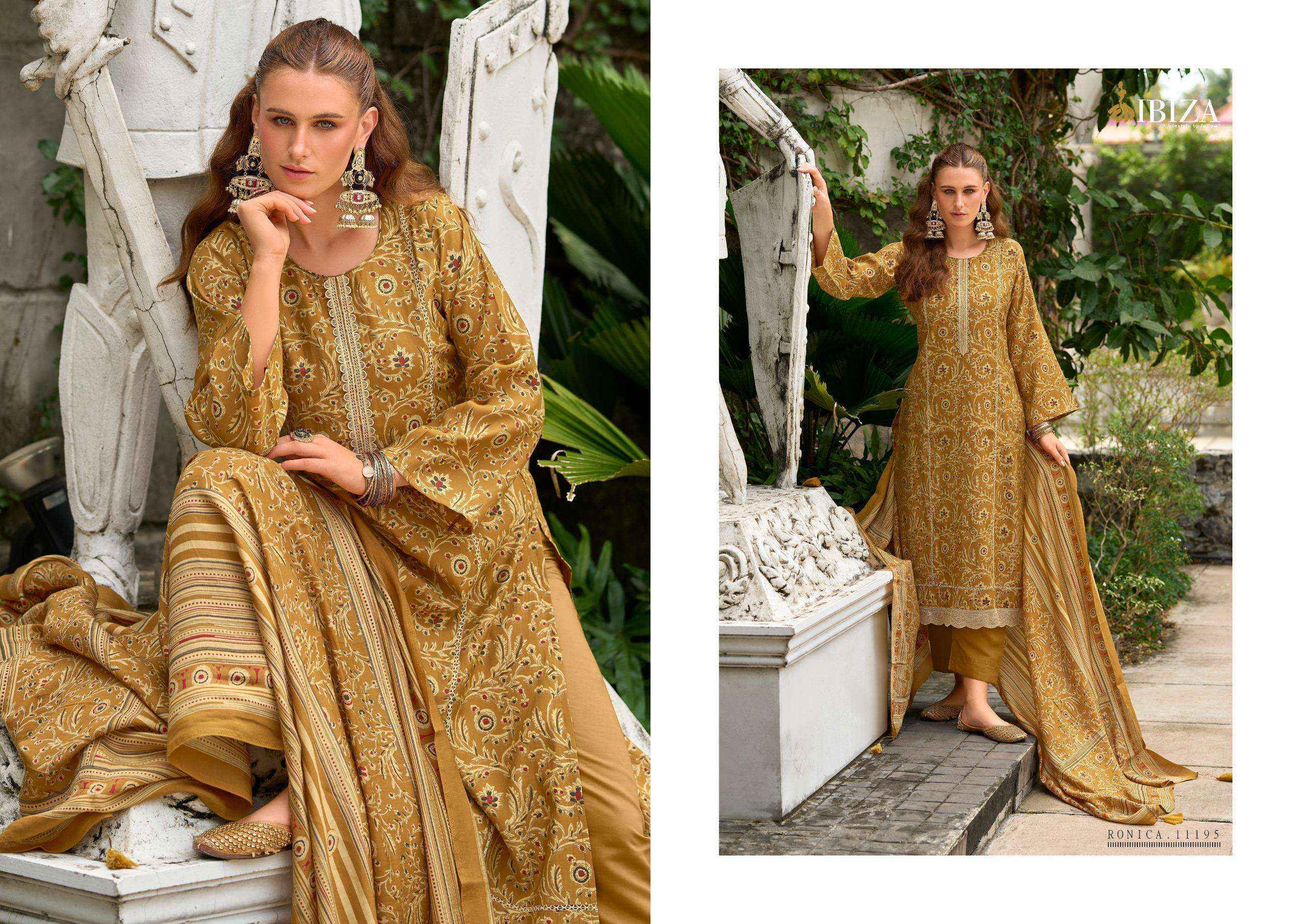 Ibiza Ronica Viscouse Salwar Kameez Wholesale Price ( 8 Pcs Catalog )