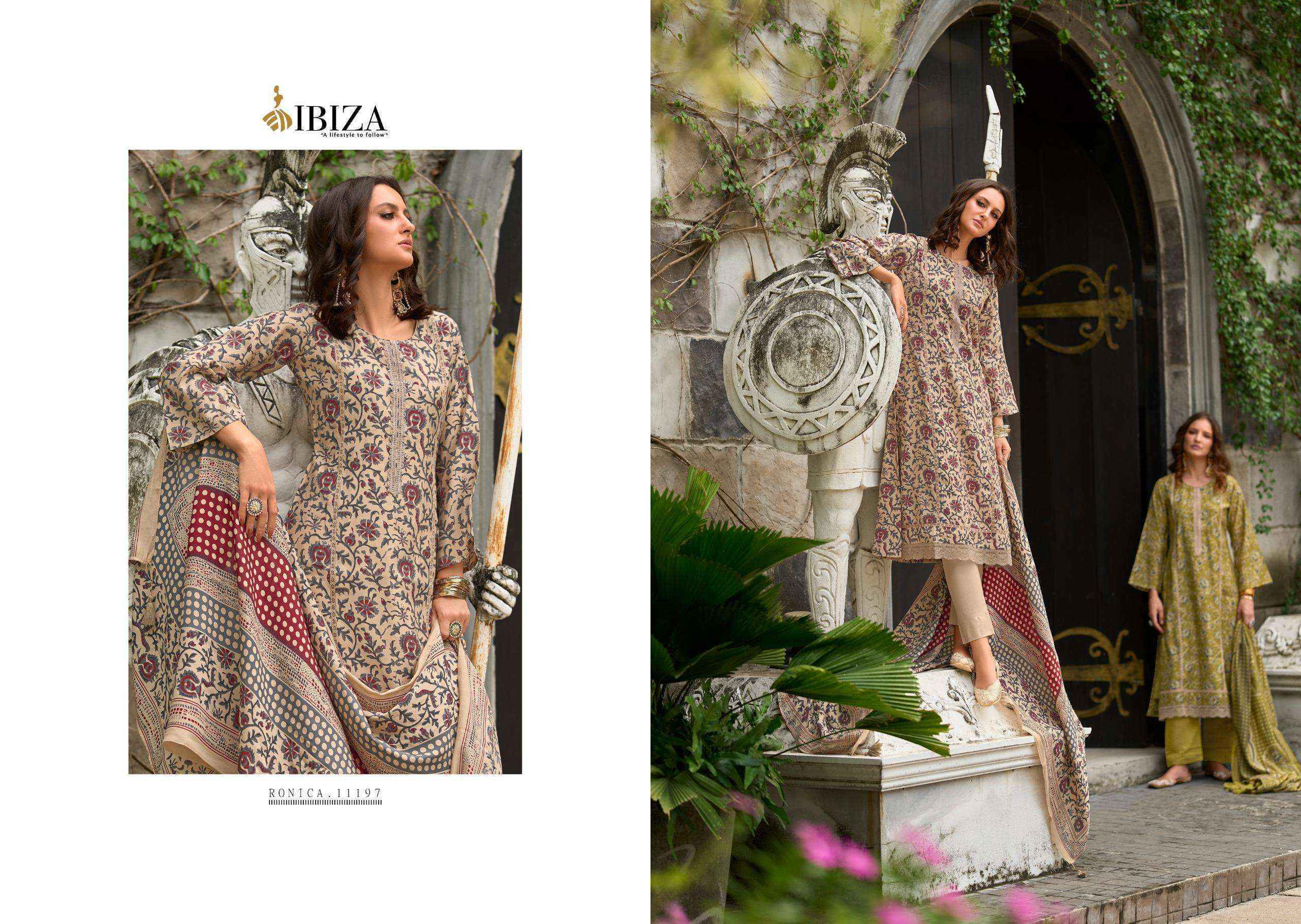 Ibiza Ronica Viscouse Salwar Kameez Wholesale Price ( 8 Pcs Catalog )