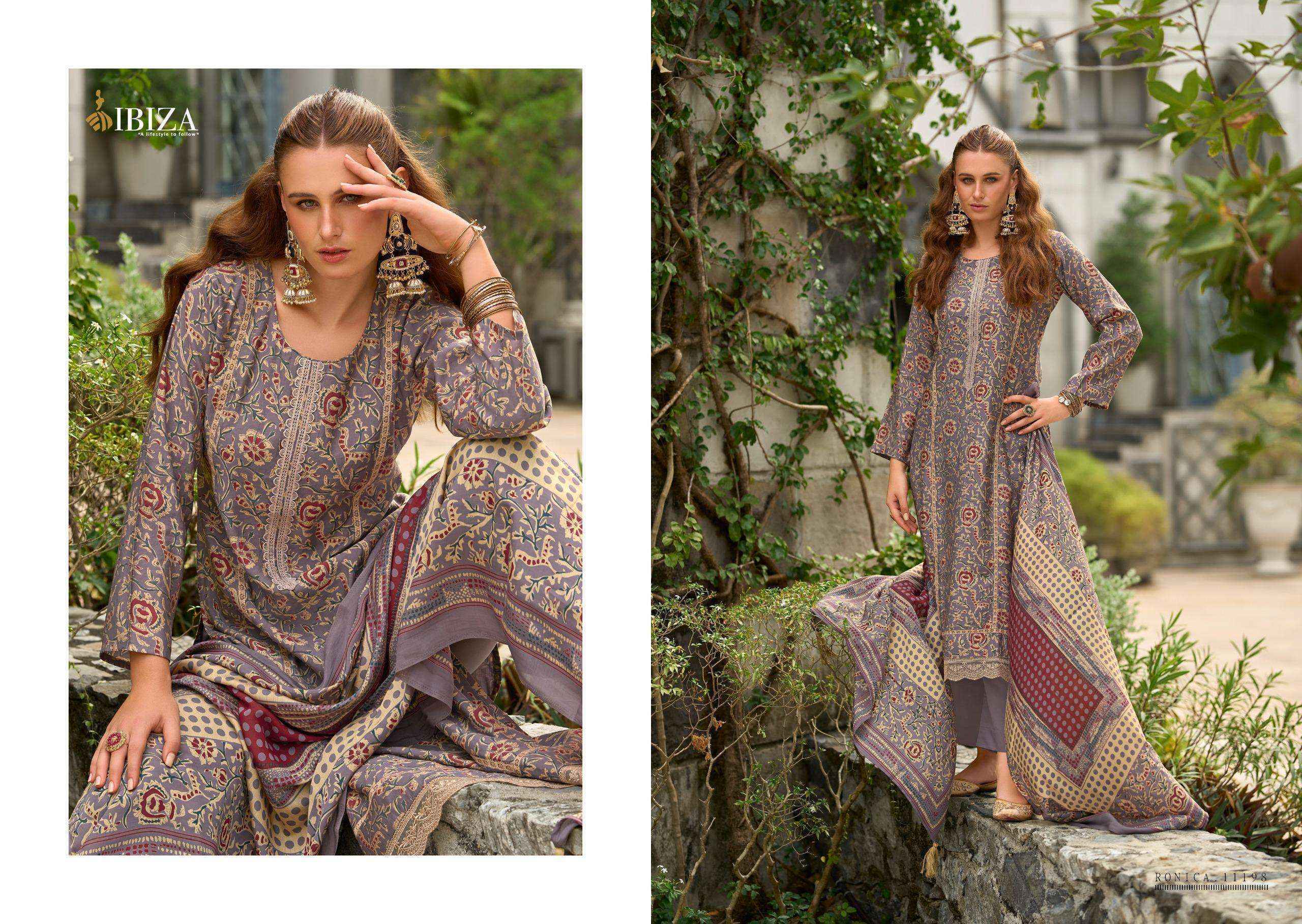 Ibiza Ronica Viscouse Salwar Kameez Wholesale Price ( 8 Pcs Catalog )