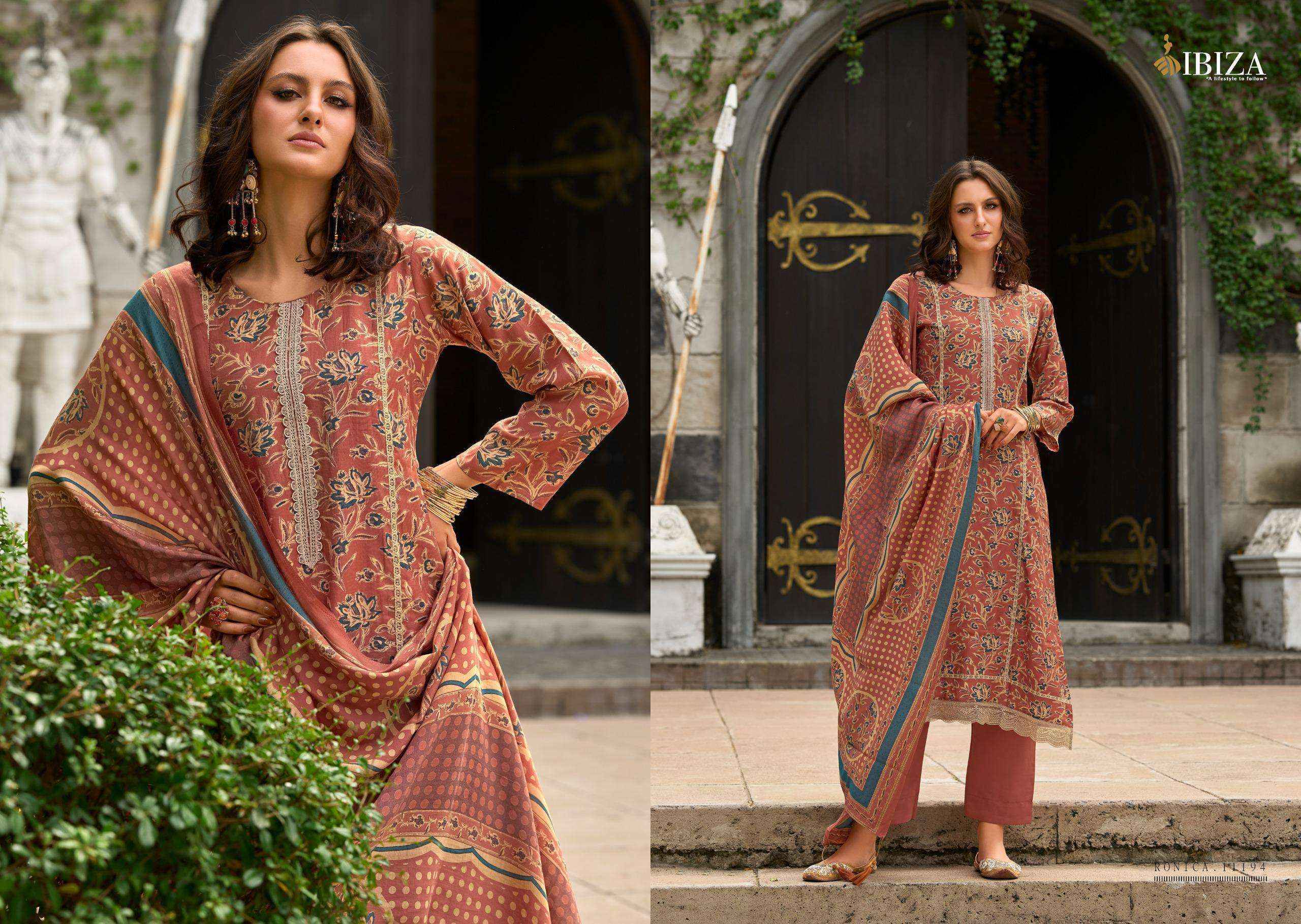 Ibiza Ronica Viscouse Salwar Kameez Wholesale Price ( 8 Pcs Catalog )