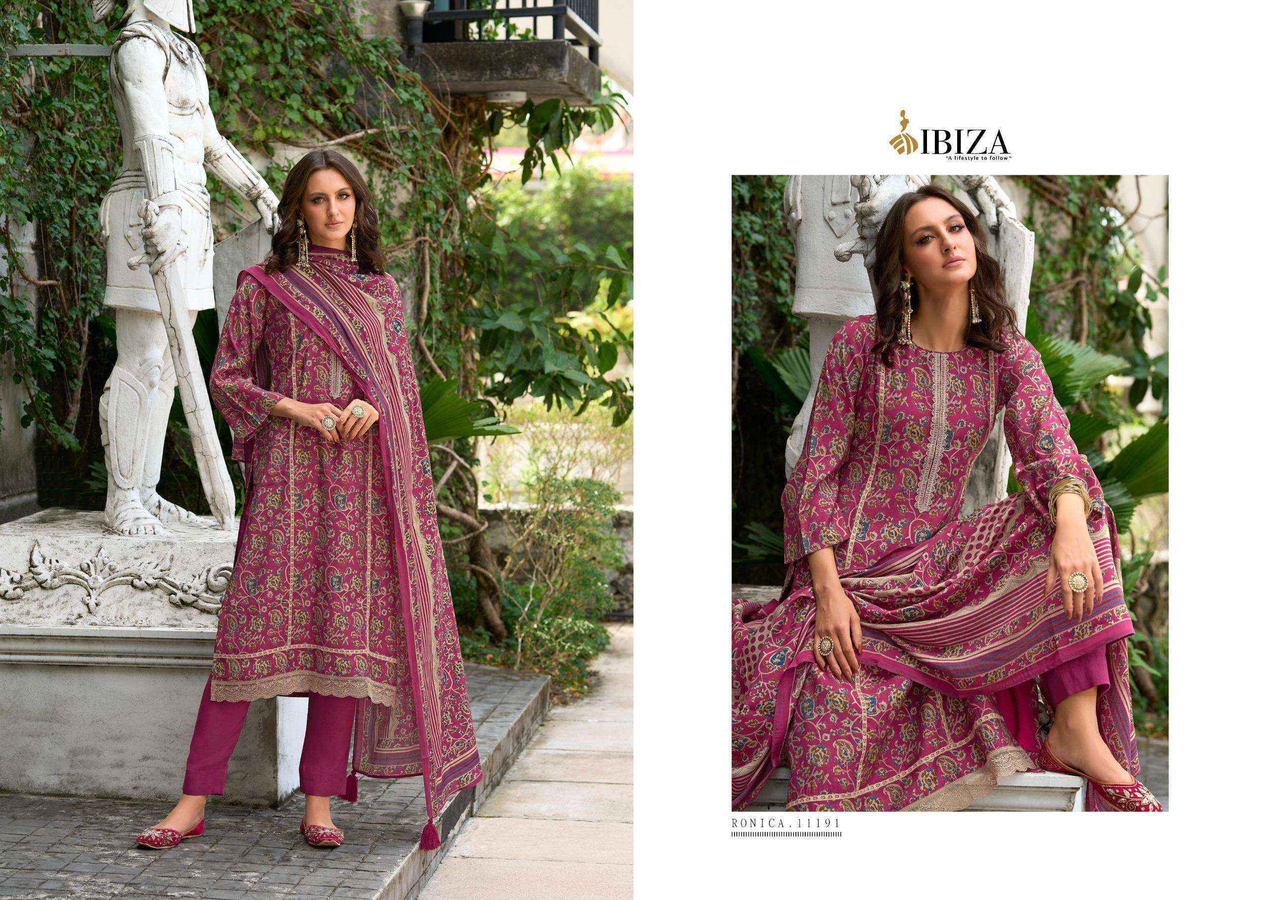 Ibiza Ronica Viscouse Salwar Kameez Wholesale Price ( 8 Pcs Catalog )