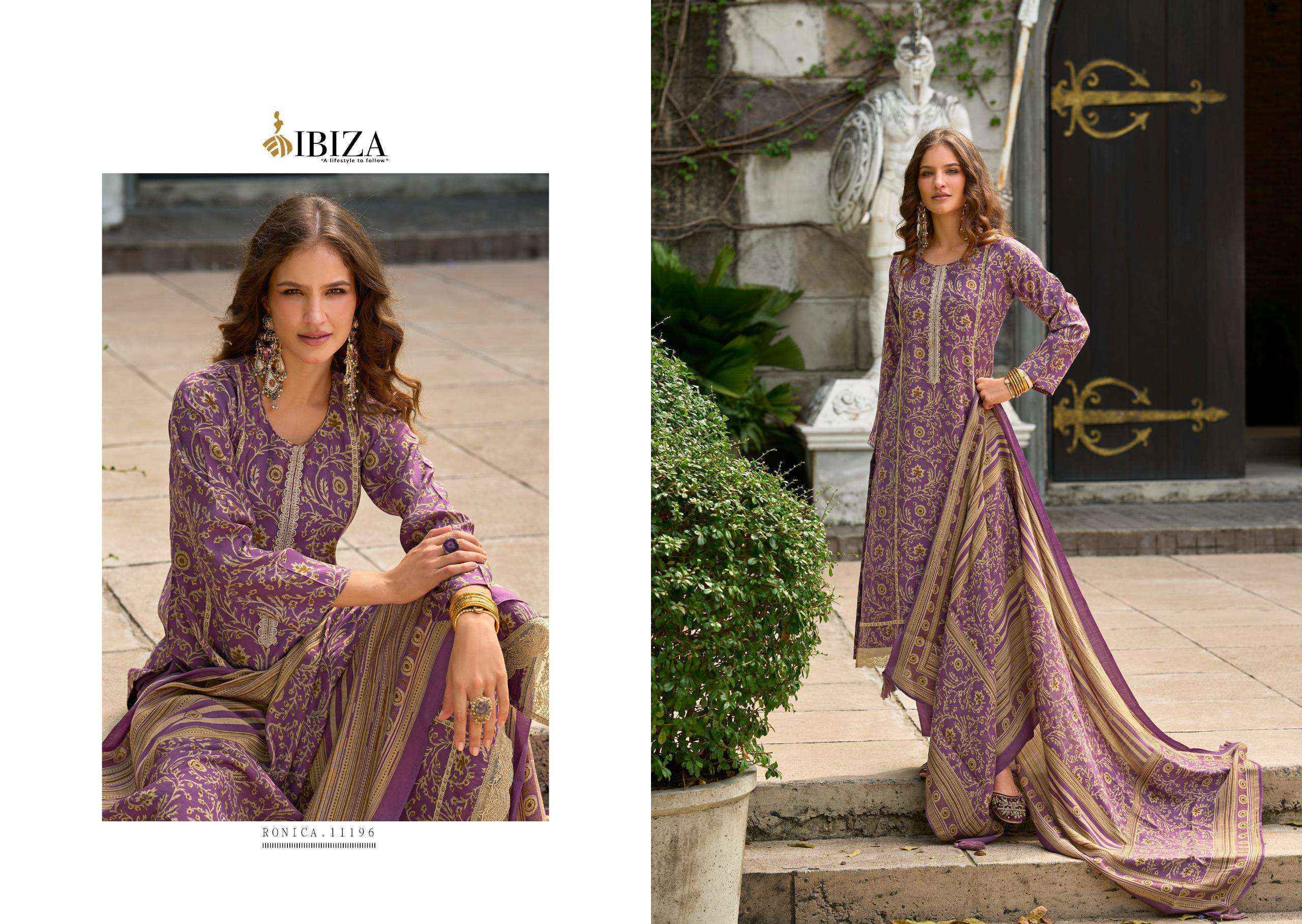 Ibiza Ronica Viscouse Salwar Kameez Wholesale Price ( 8 Pcs Catalog )