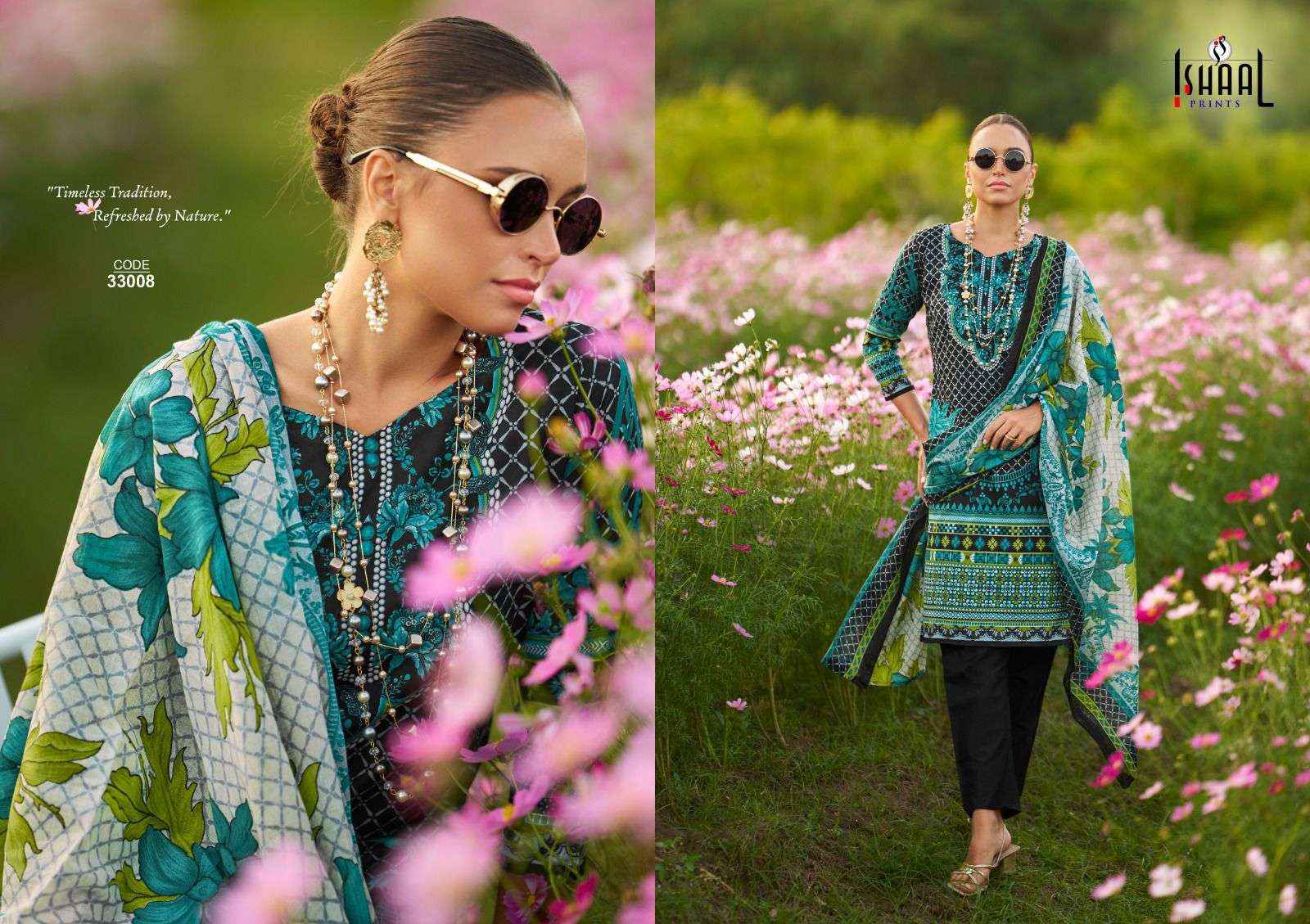 ISHAAL GULMOHAR VOL 33 WHOLESALE LAWN SALWAR KAMEEZ ( 10 PCS CATALOG )