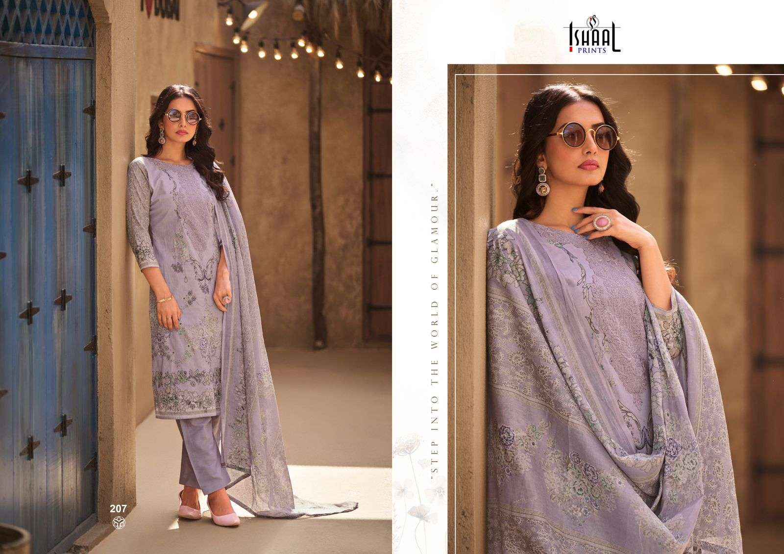 ISHAAL PRINTS MARIA VOL 2 LAWN COTTON FANCY SUIT WHOLESALE PRICE ( 8 PCS CATALOG )