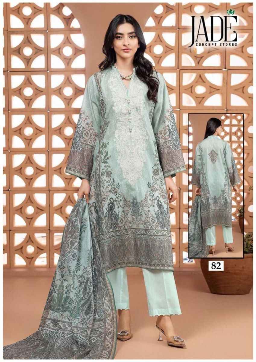 Jade Chevron Vol 9 wholesale Lawn Cotton Readymade Suits ( 6 Pc Catalog )