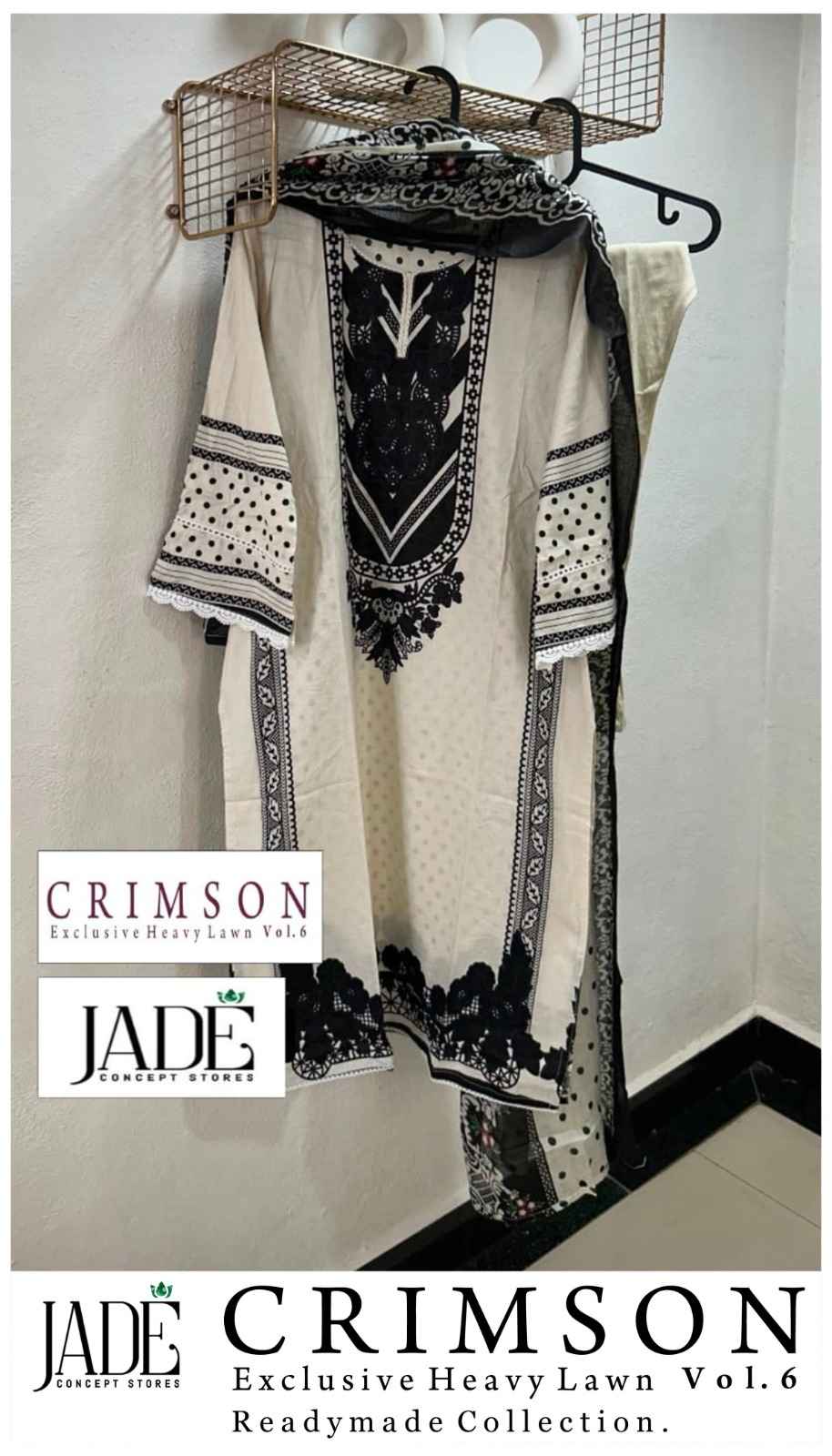 Jade Crimson Vol 6 Ready Made Cotton Collection ( 6 Pcs Catalog )