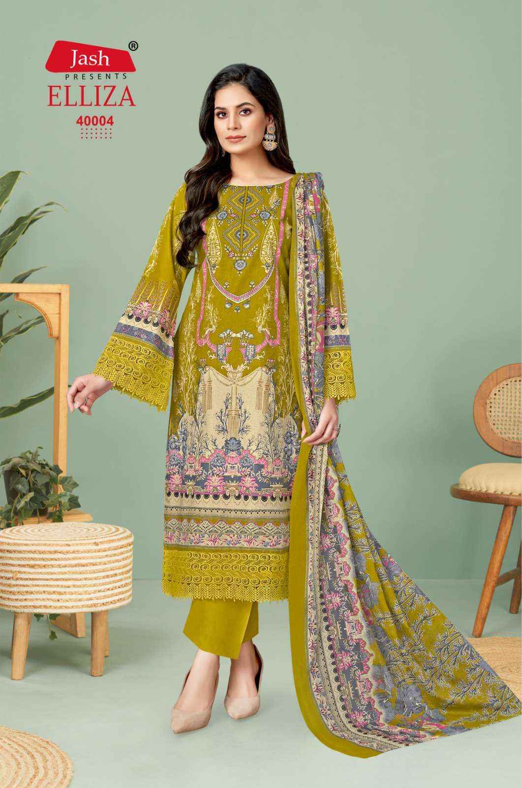 JASH ELLIZA VOL 40 COTTON DIGITAL PRINT SALWAR KAMEEZ WHOLESALE PRICE ( 10 PCS CATALOG )