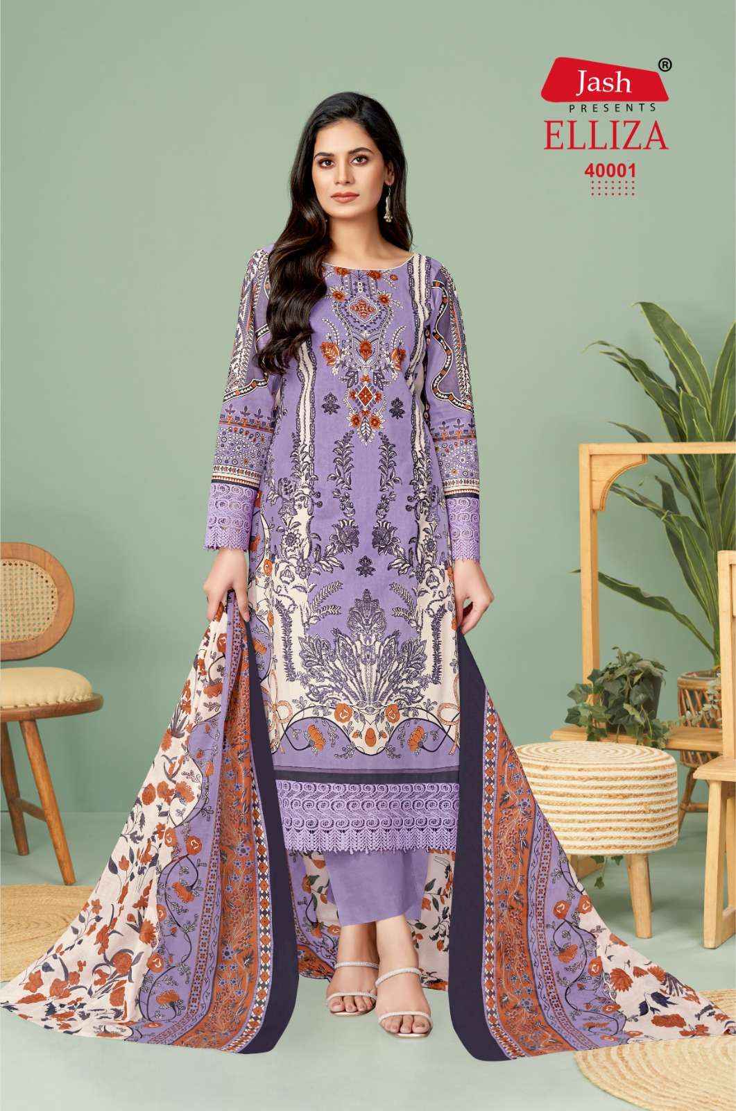 JASH ELLIZA VOL 40 COTTON DIGITAL PRINT SALWAR KAMEEZ WHOLESALE PRICE ( 10 PCS CATALOG )