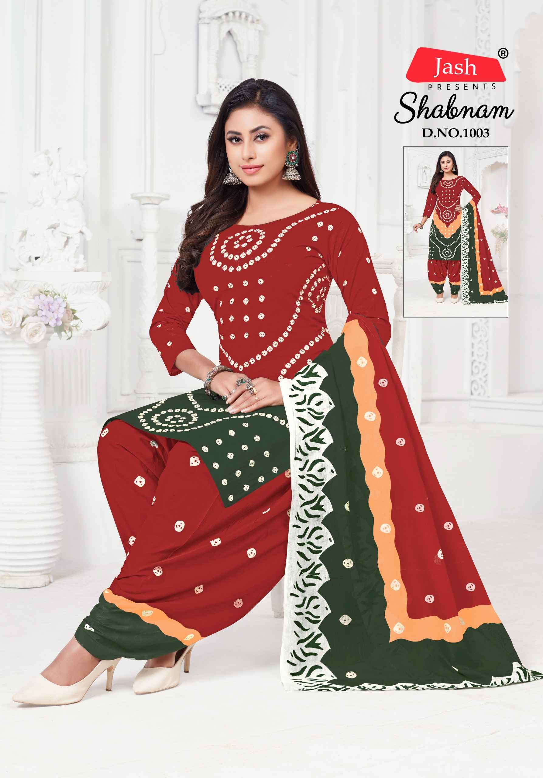 Jash Shabnam Cotton Printed Salwar Suits Wholesale Price ( 10 PCS CATALOG )