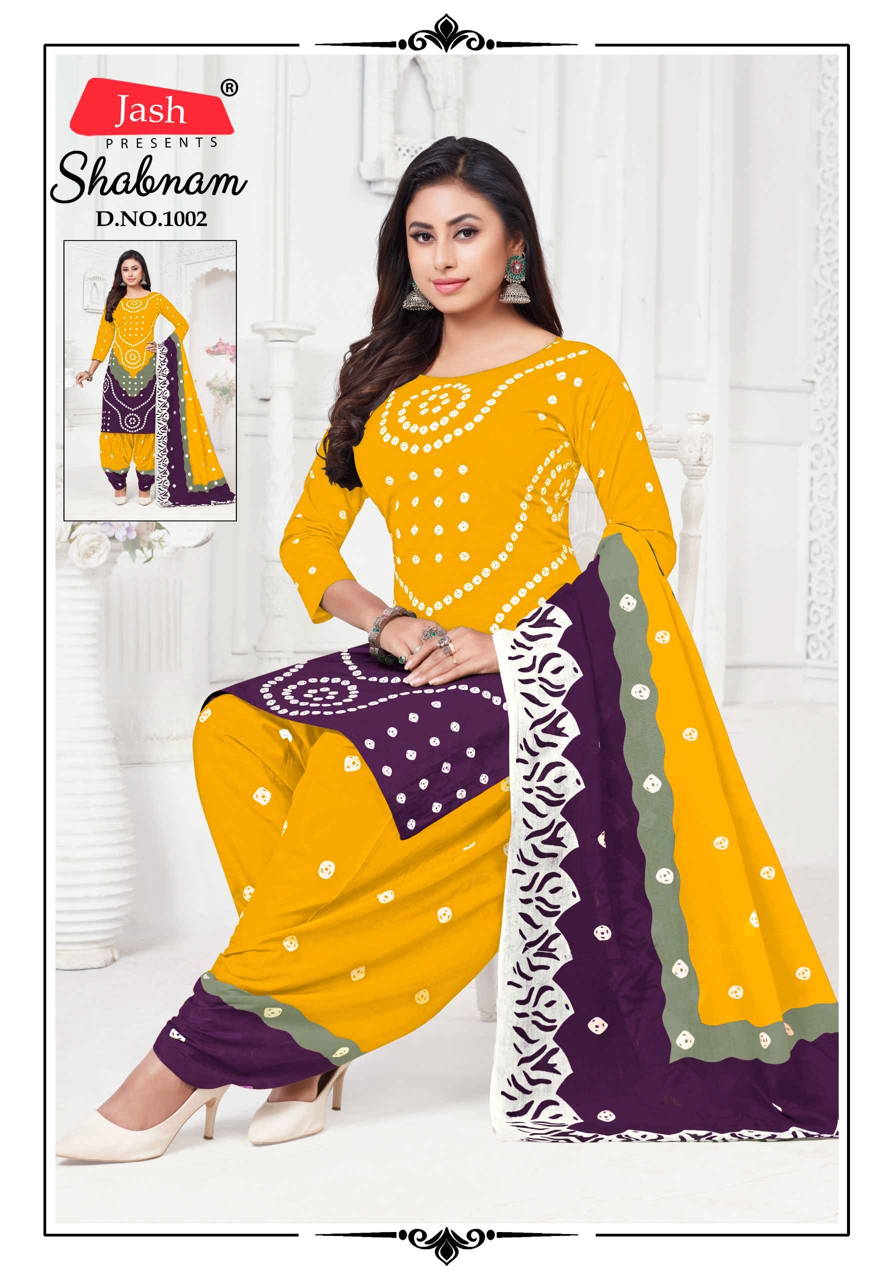 Jash Shabnam Cotton Printed Salwar Suits Wholesale Price ( 10 PCS CATALOG )