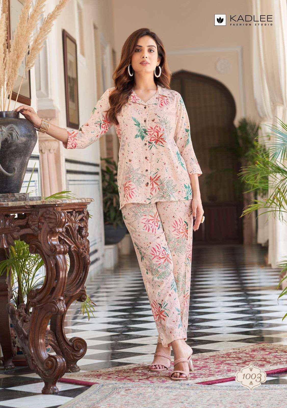 KADLEE FASHION GLORY WHOLESALE LADIES CAUSAL WEAR CO-ORD SET ( 4 PCS CATALOGUE )