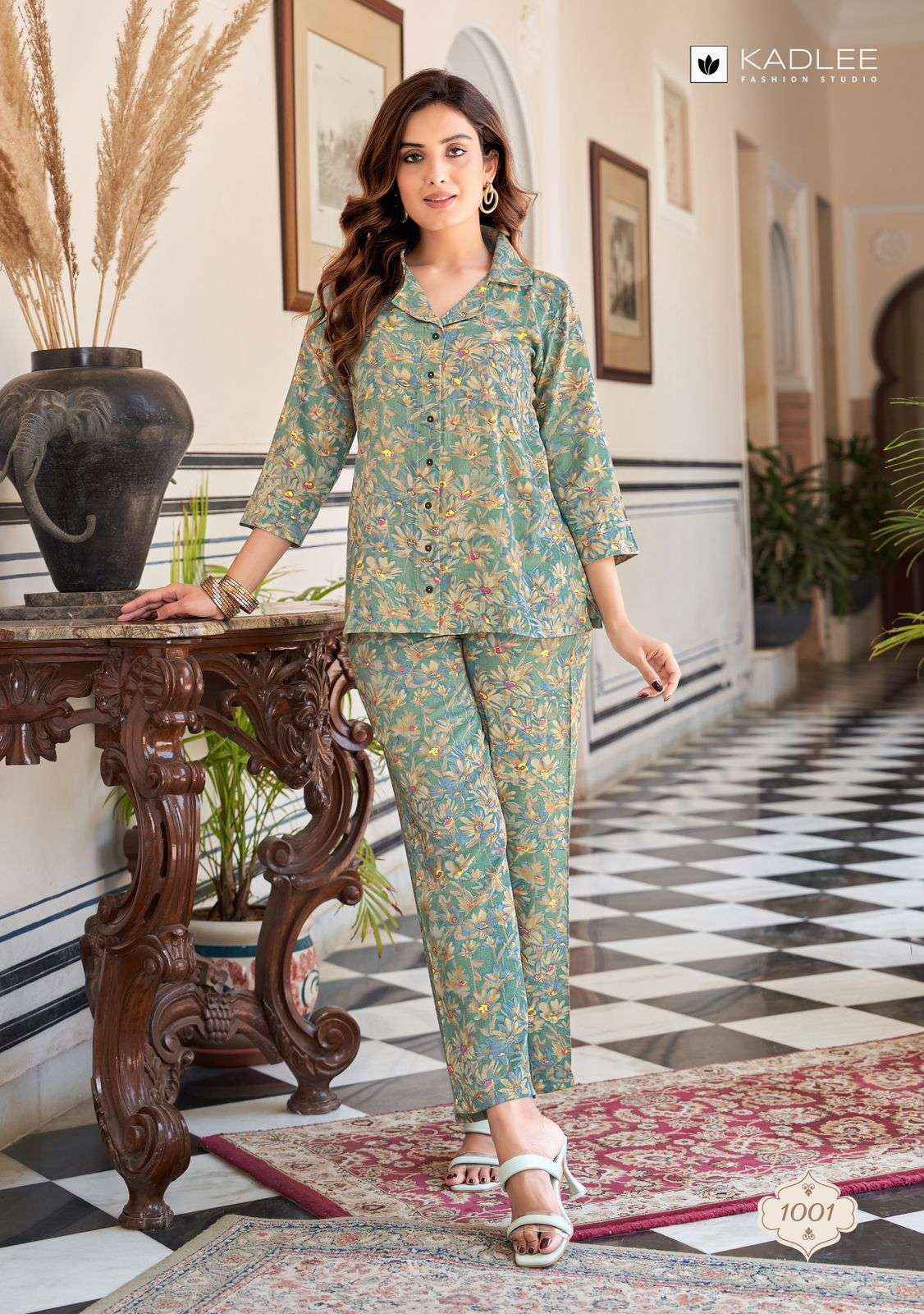 KADLEE FASHION GLORY WHOLESALE LADIES CAUSAL WEAR CO-ORD SET ( 4 PCS CATALOGUE )