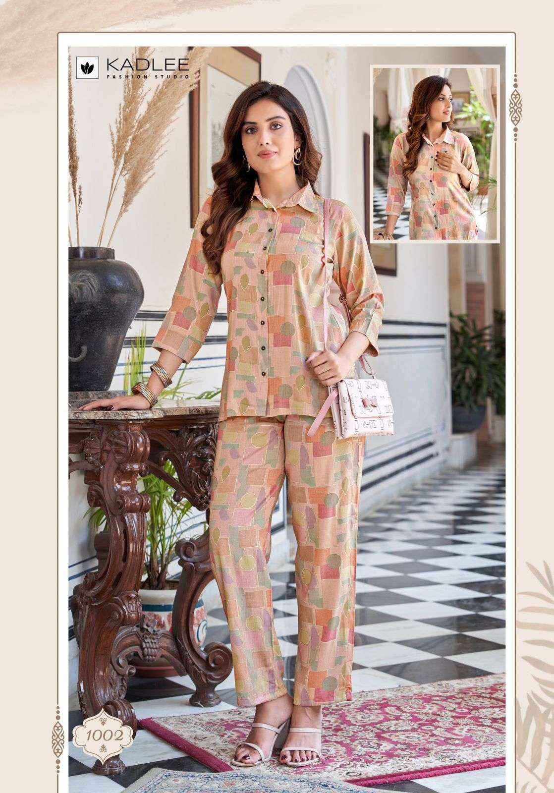 KADLEE FASHION GLORY WHOLESALE LADIES CAUSAL WEAR CO-ORD SET ( 4 PCS CATALOGUE )