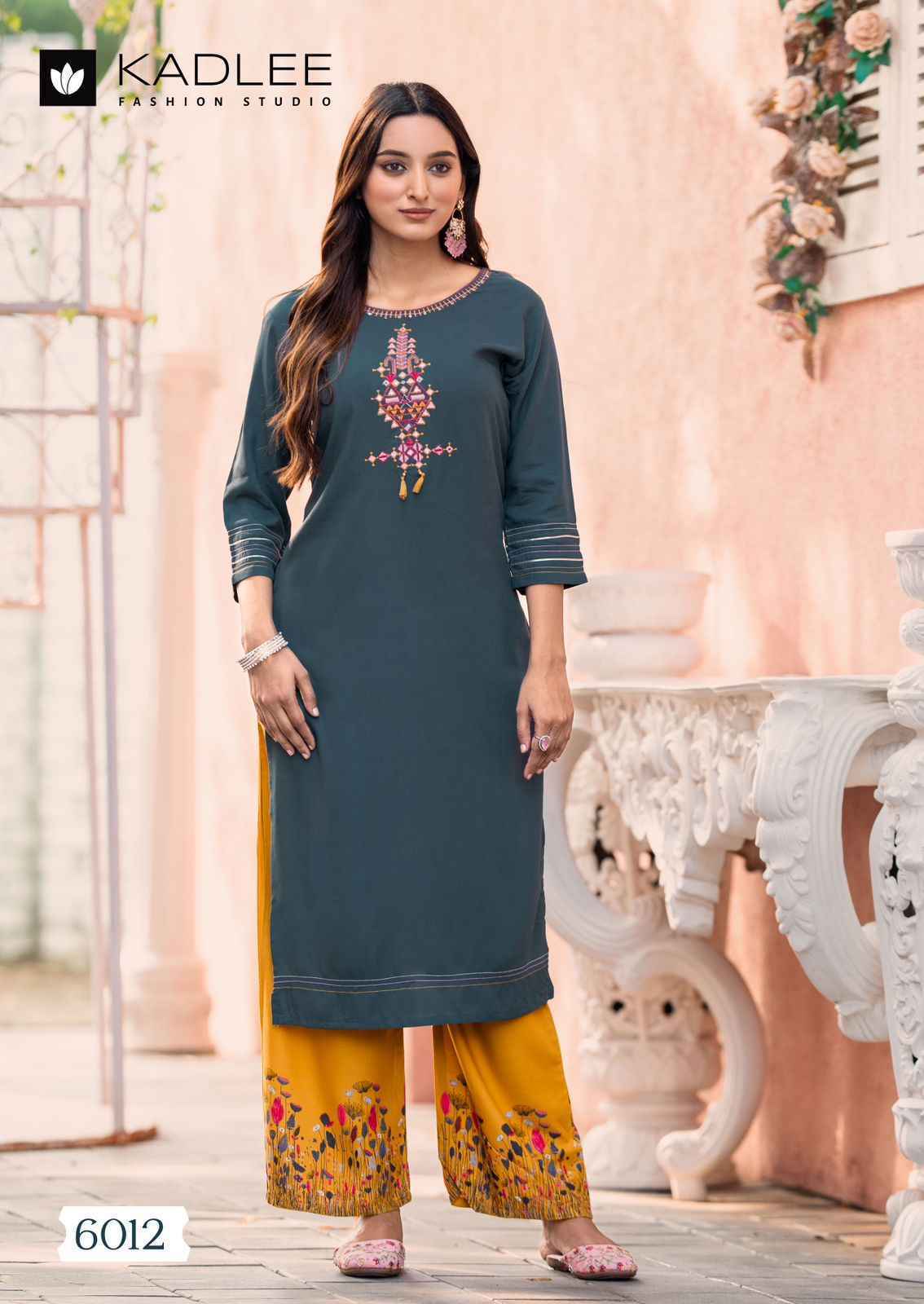 Kadlee Kaveri Vol 2 Wholesale Rayon Kurti With Pant ( 6 Pc Catalouge )