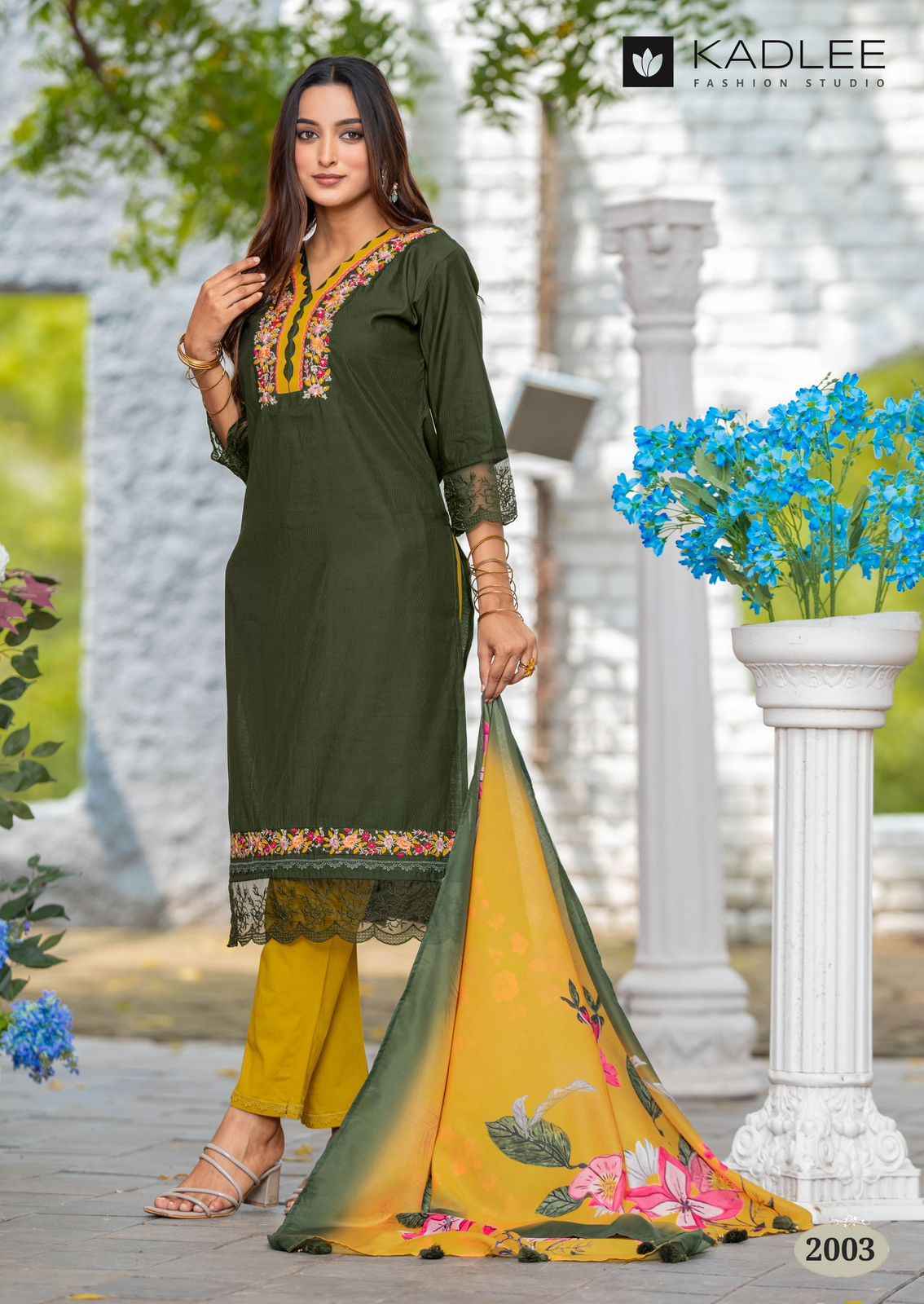 Kadlee Rivanta Wholesale Viscouse Readymade Suits ( 4 pcs Catalogue )