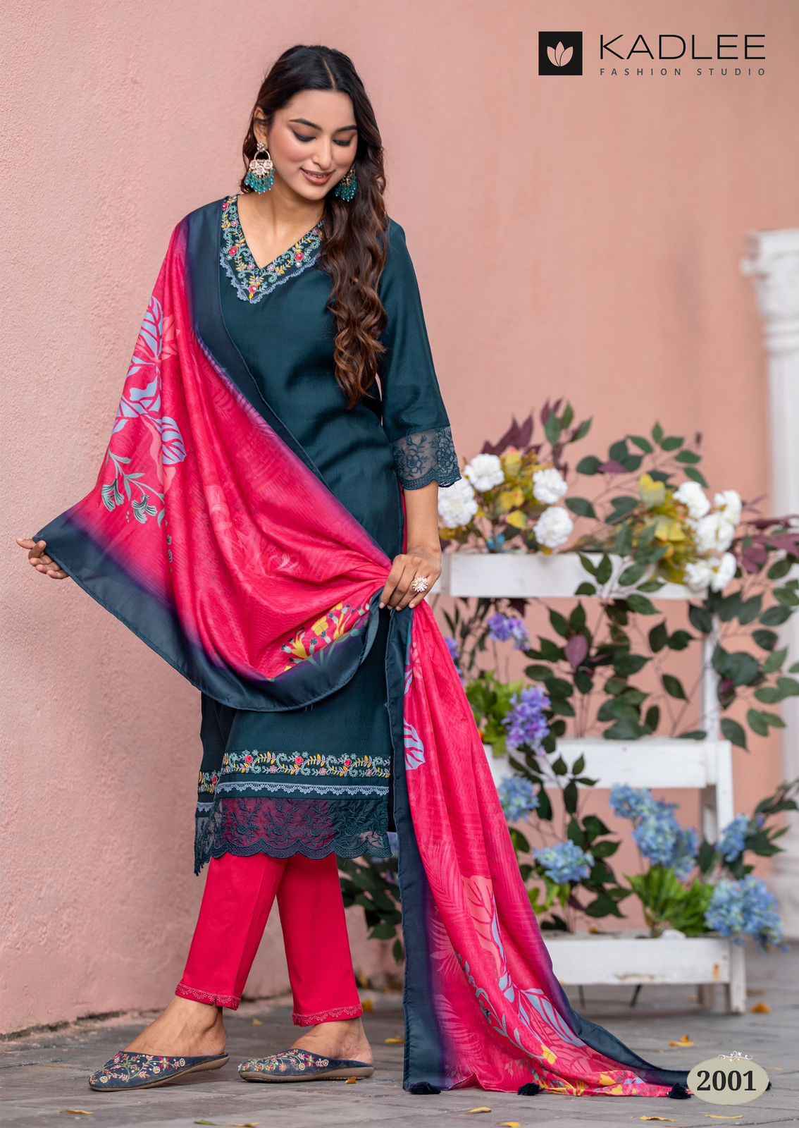 Kadlee Rivanta Wholesale Viscouse Readymade Suits ( 4 pcs Catalogue )