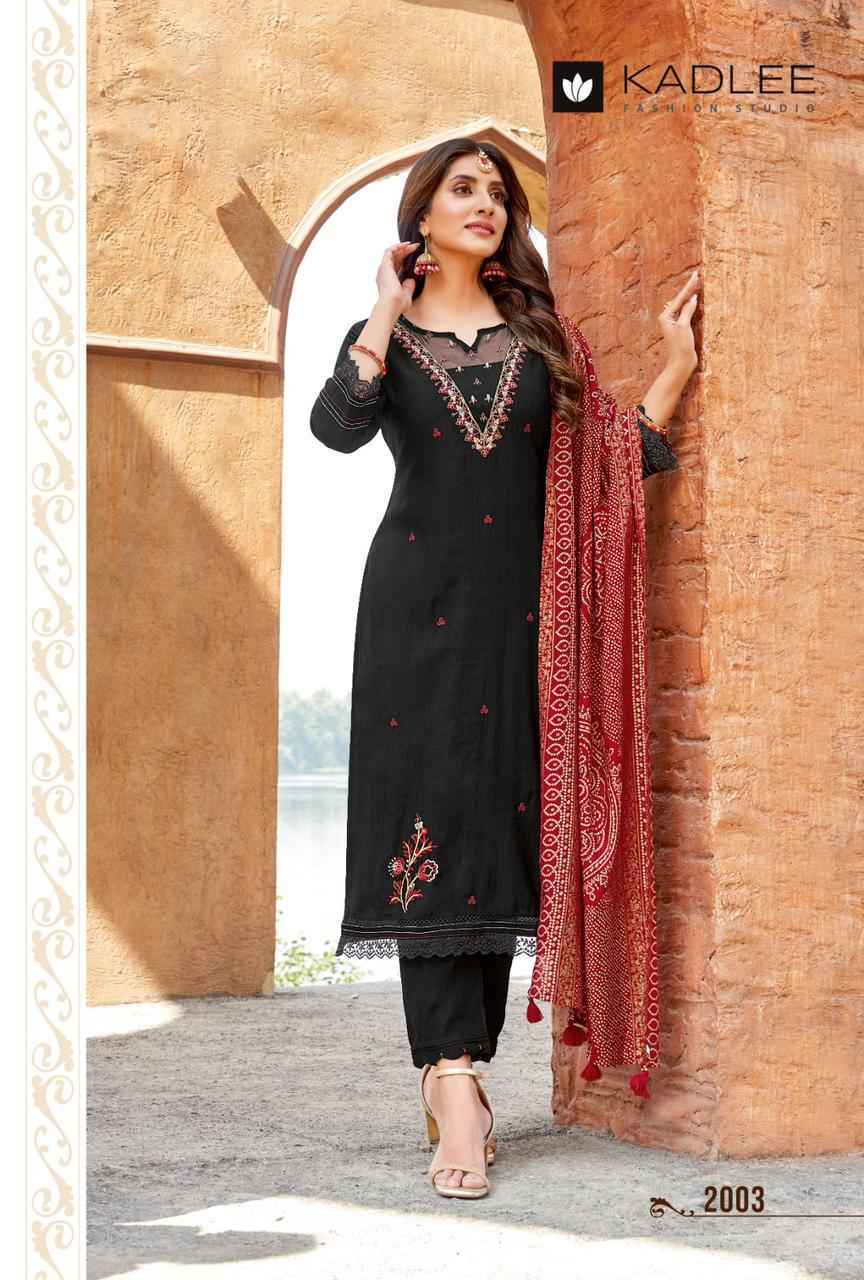 Kadlee Sahiyar Viscouse Readymade Kurti Wholesale Price ( 4 Pcs catalog )