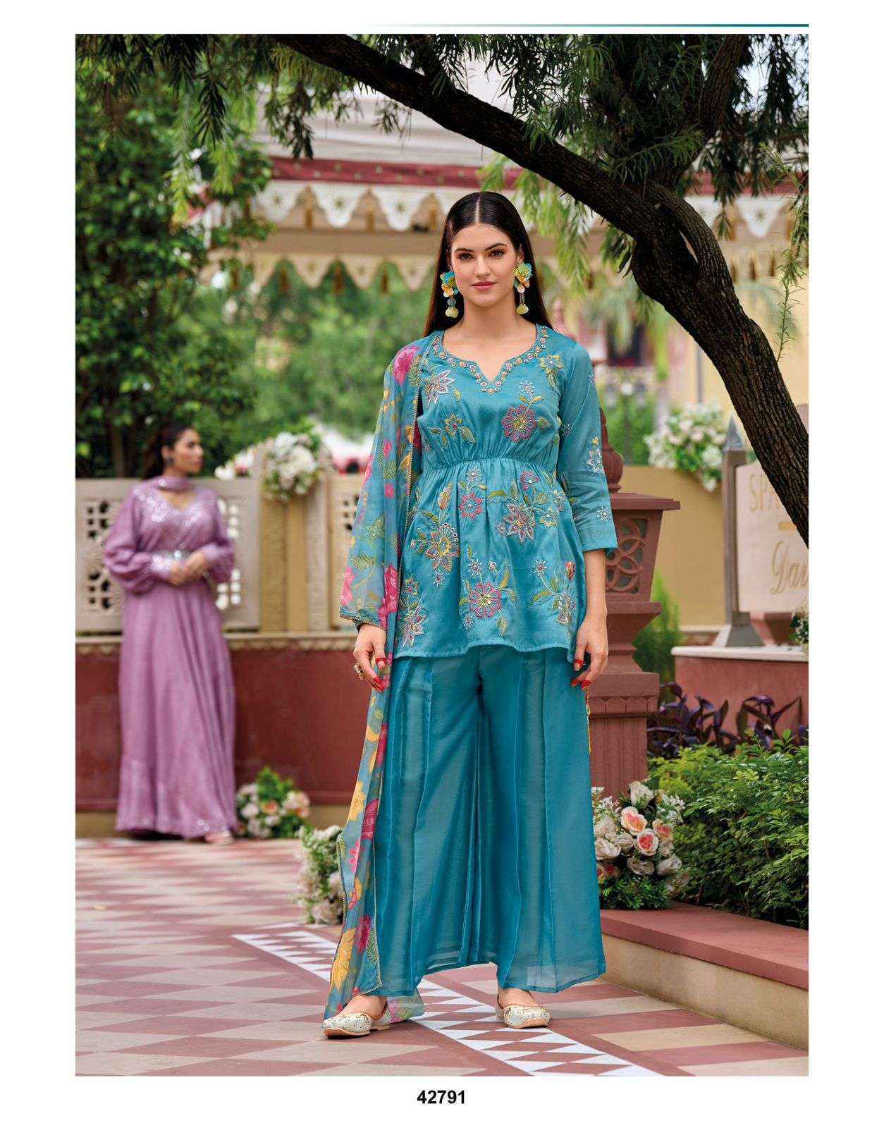 Kailee Fashion Sinjhar Suits - Wholesale Readymade Viscouse Suits ( 4 pcs Catalogue )