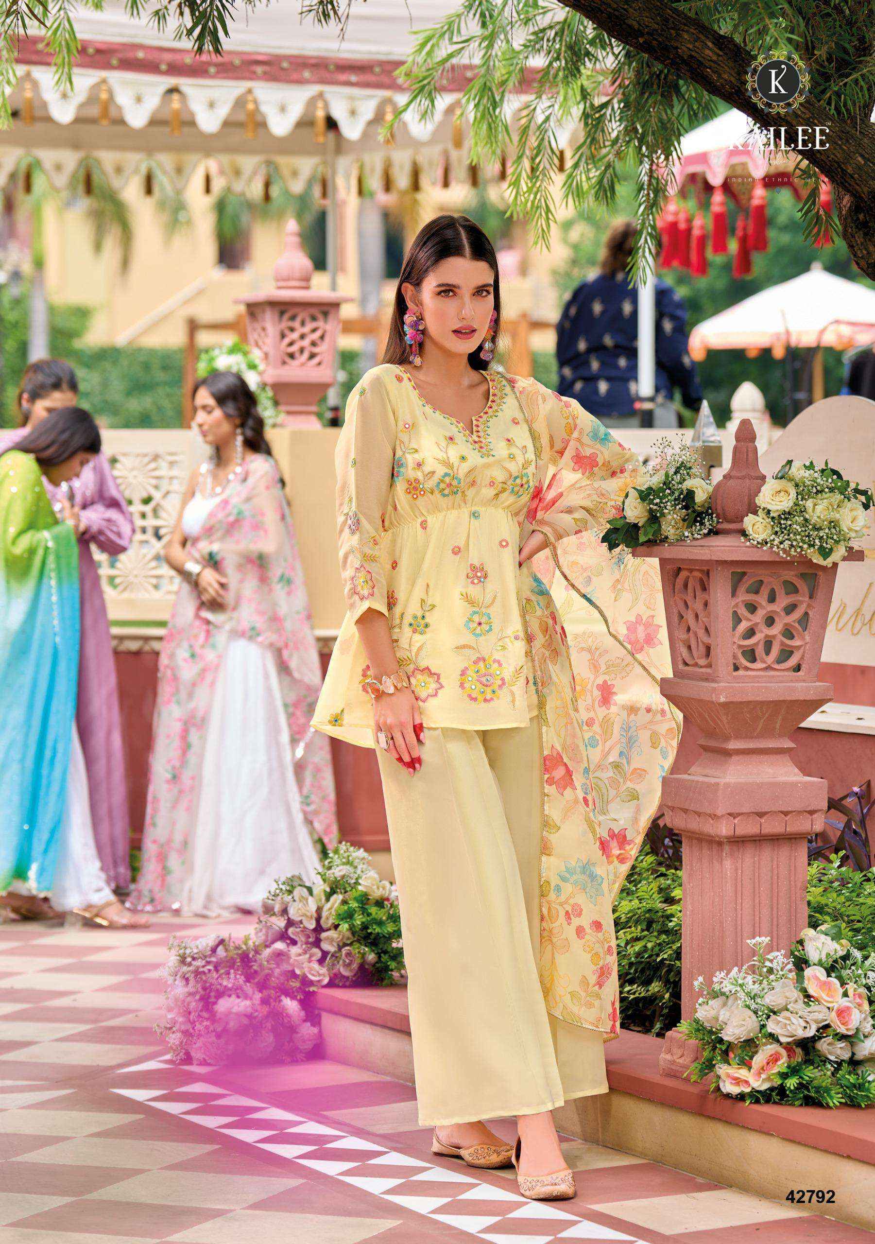 Kailee Fashion Sinjhar Suits - Wholesale Readymade Viscouse Suits ( 4 pcs Catalogue )