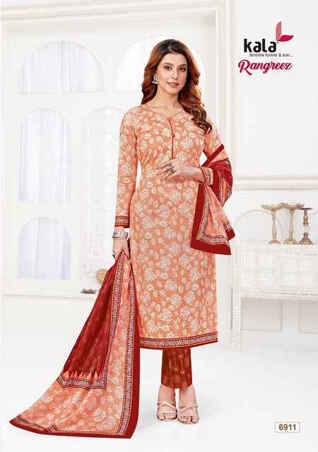 Kala Rangrez Vol 1 Cotton Salwar Suit Wholesale Price ( 12 Pcs Catalog )