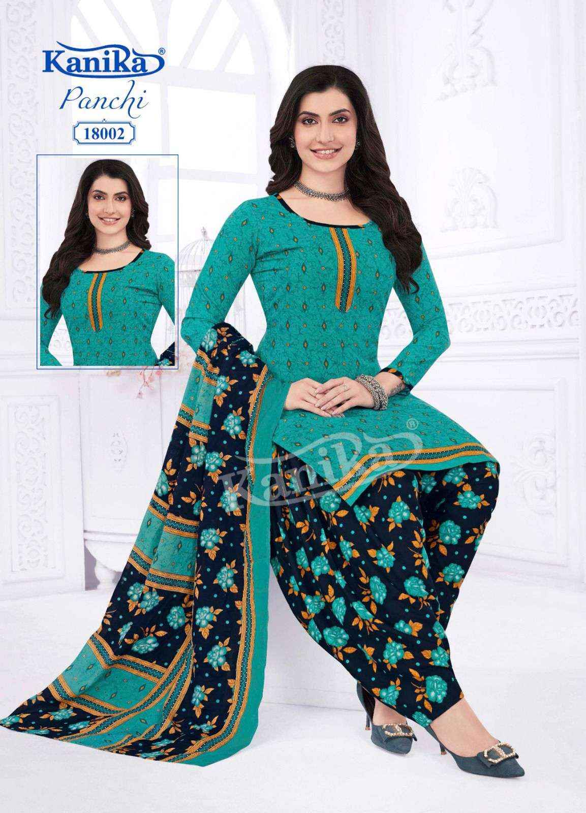 KANIKA PANCHI VOL 18 COTTON PATIYALA SALWAR SUIT ( 12 PCS CATALOGUE )